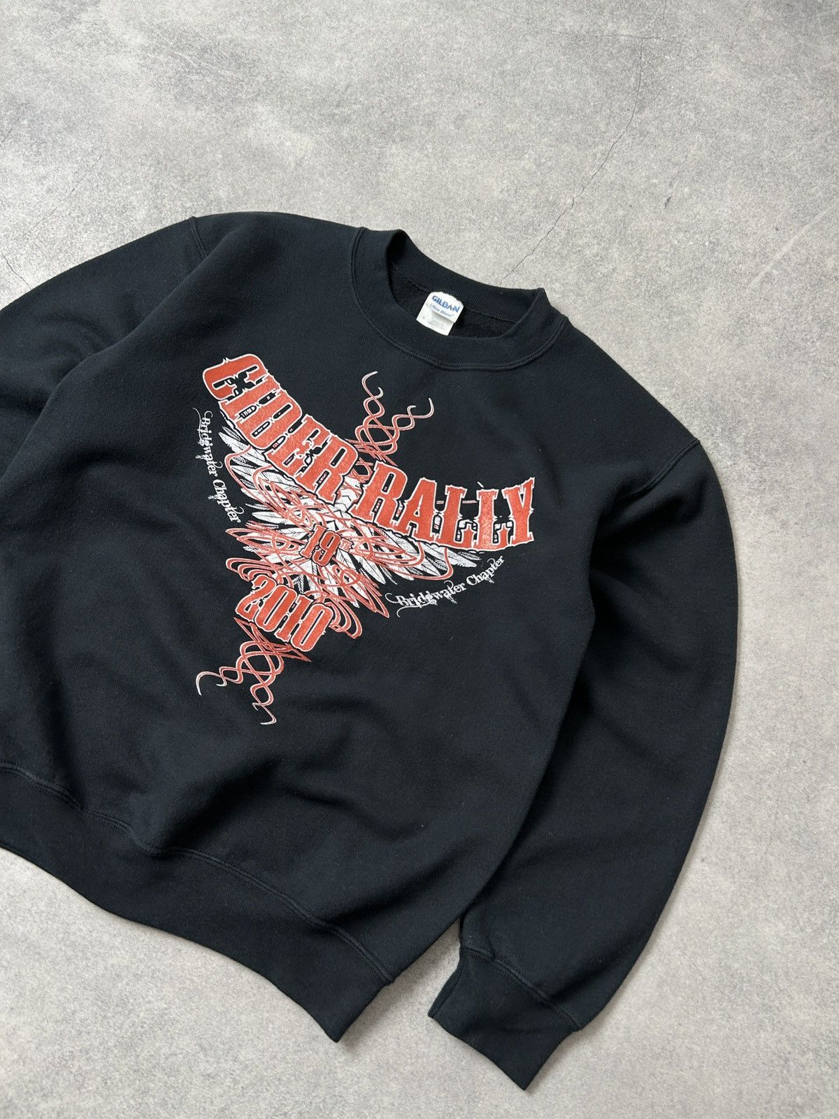Harley Davidson Vintage Cider Rally big logo sweatshirt 2010 Size US S / EU 44-46 / 1 - 3 Thumbnail