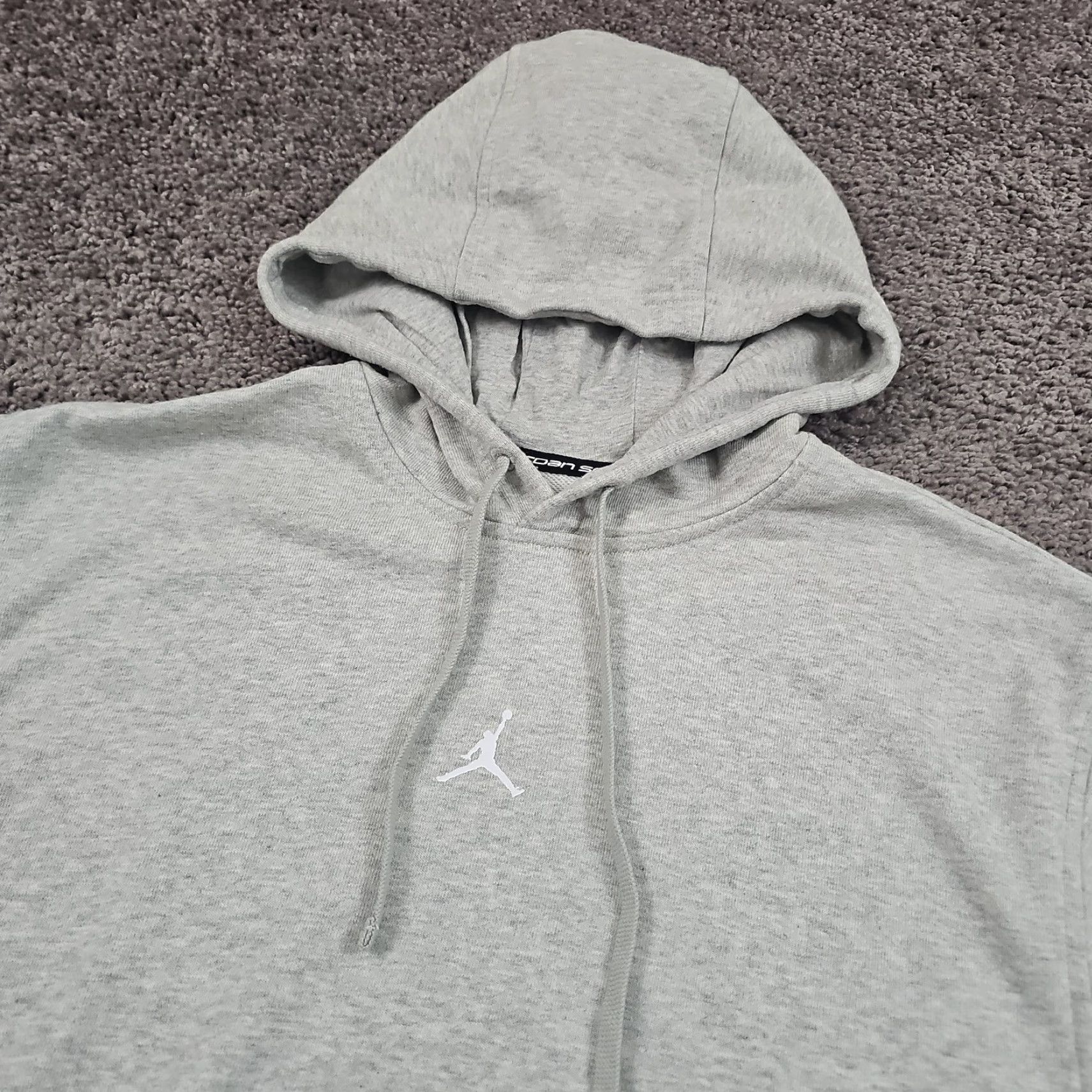 Nike Nike Jordan Hoodie Mens S Gray Dri-Fit Pullover Hooded Sweatshirt FV8606-050 Size US S / EU 44-46 / 1 - 2 Thumbnail