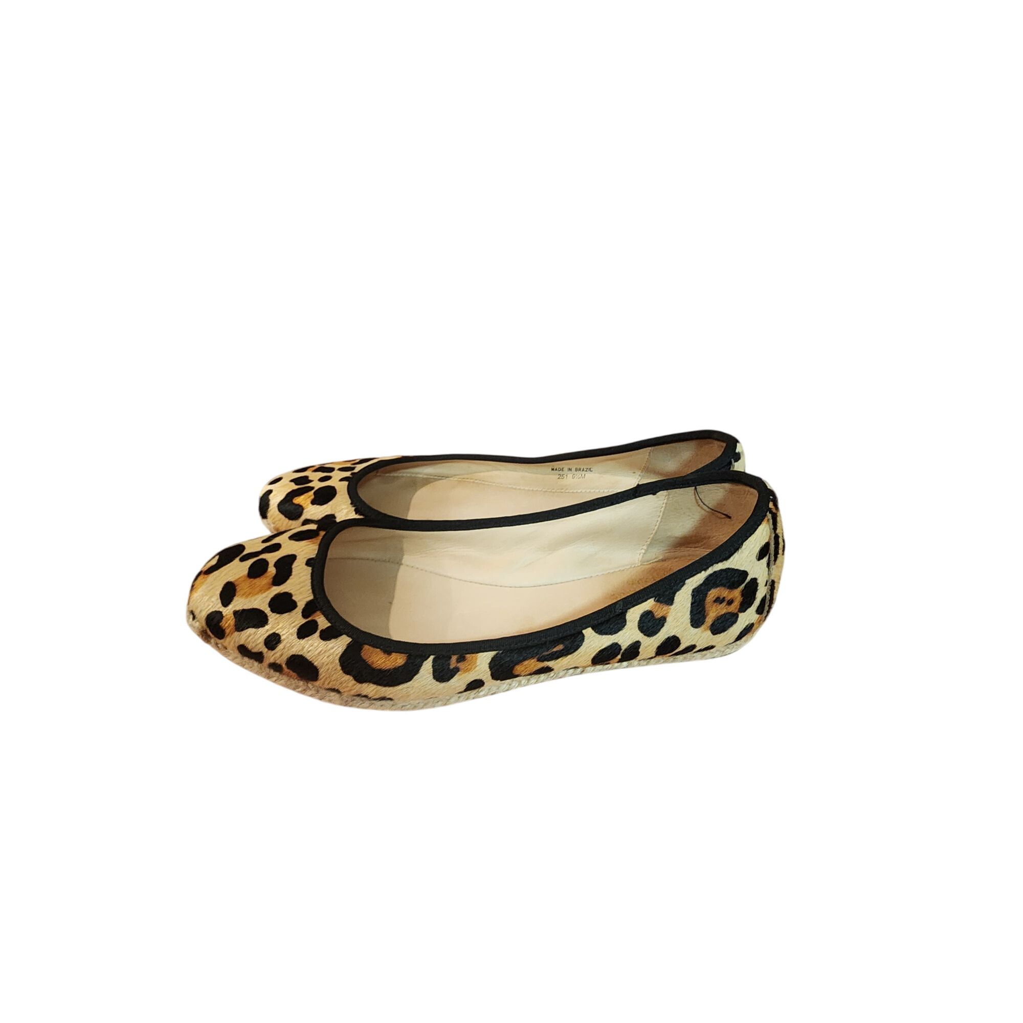 Kate Spade Kate Spade Vilette calf hair espadrille flats with a leopard Size US 9 / IT 39 - 4 Thumbnail