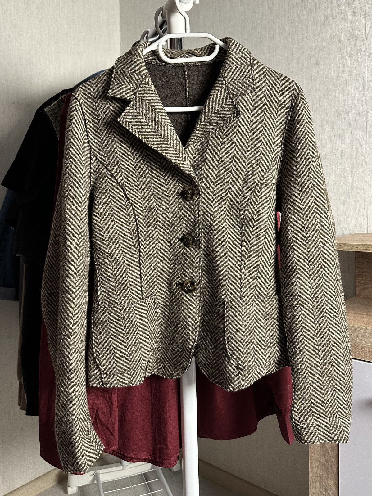 Max Mara Max Mara Weekend Women's Bronze Brown Blazer Jacket Size M / US 6-8 / IT 42-44 - 1 Thumbnail