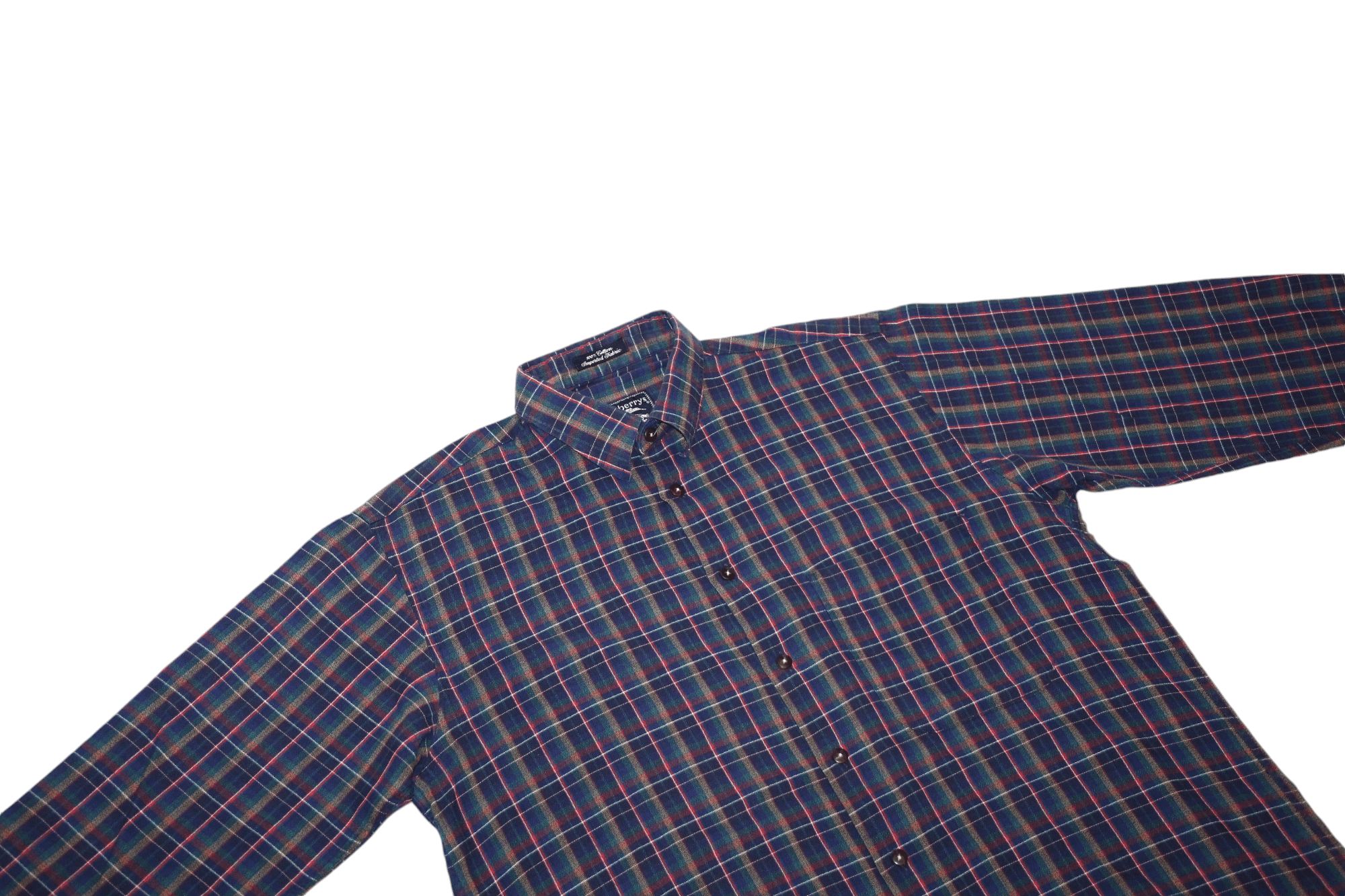 Burberry RARE VTG 💥 Burberrys Prorsum Checkered Cotton Baggy Shirt Size US L / EU 52-54 / 3 - 2 Thumbnail