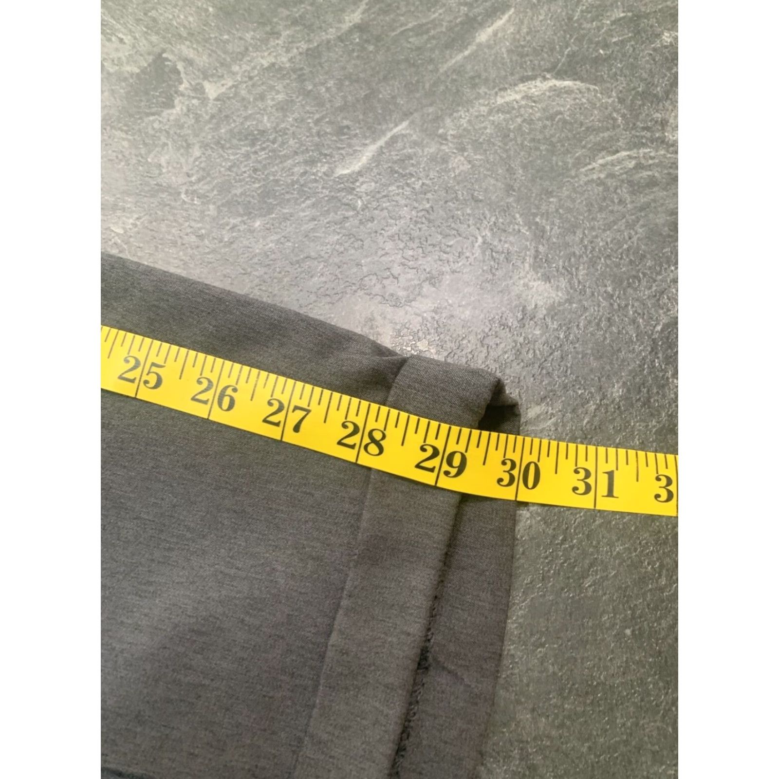 Savane SAVANE Men's Dress Pants 36x30 Gray Flat Front Regular Fit Solid Pockets Size US 36 / EU 52 - 5 Thumbnail