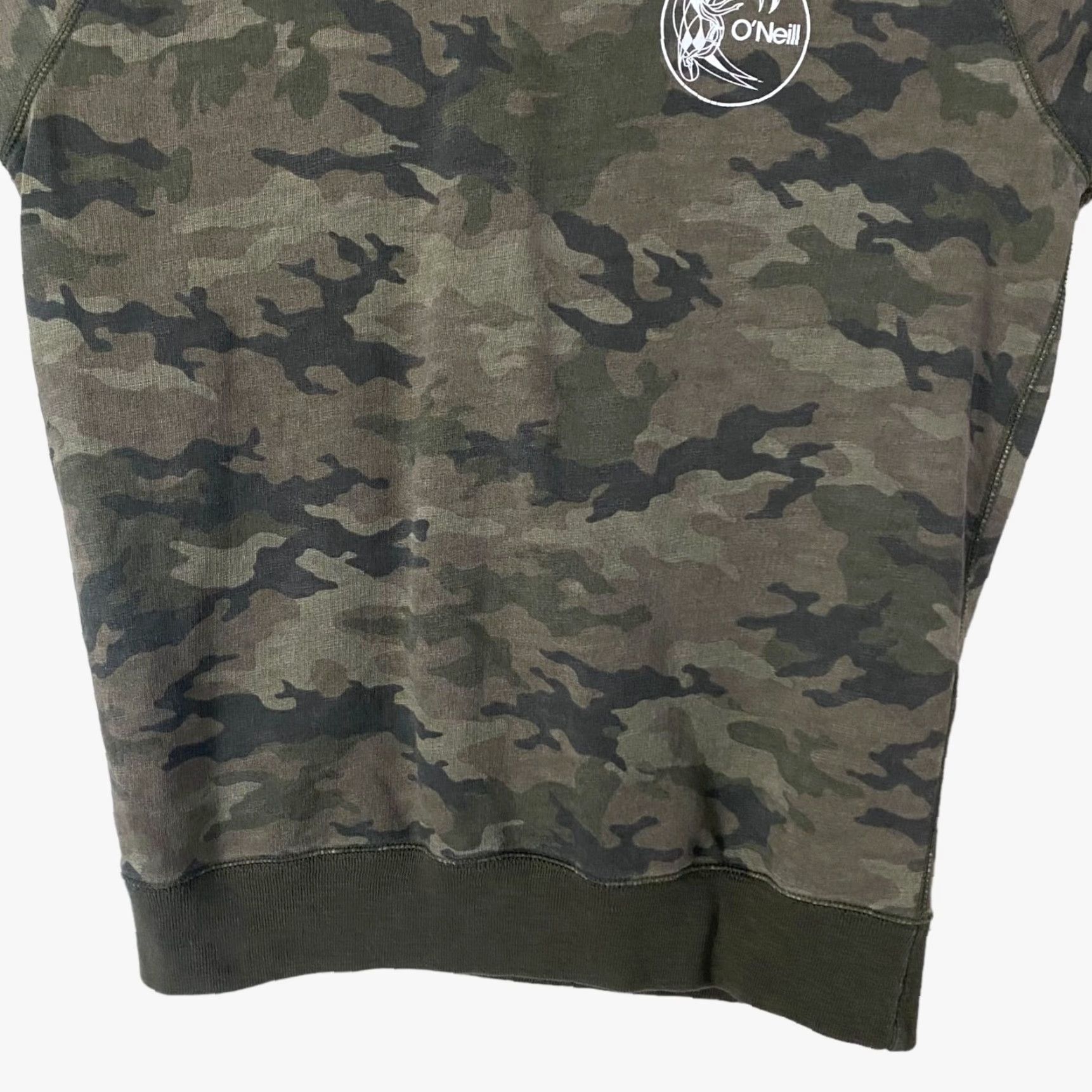 O'Neill O'Neill Camo Sweatshirt Green Crewneck Long Sleeve Men Large Pullover Logo Beach Classic Mens Size US L / EU 52-54 / 3 - 6 Thumbnail