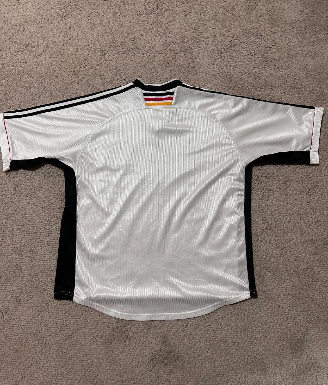 Adidas Germany 1998/00 Home Football Shirt Adidas Soccer Jersey XL Size US XL / EU 56 / 4 - 6 Thumbnail