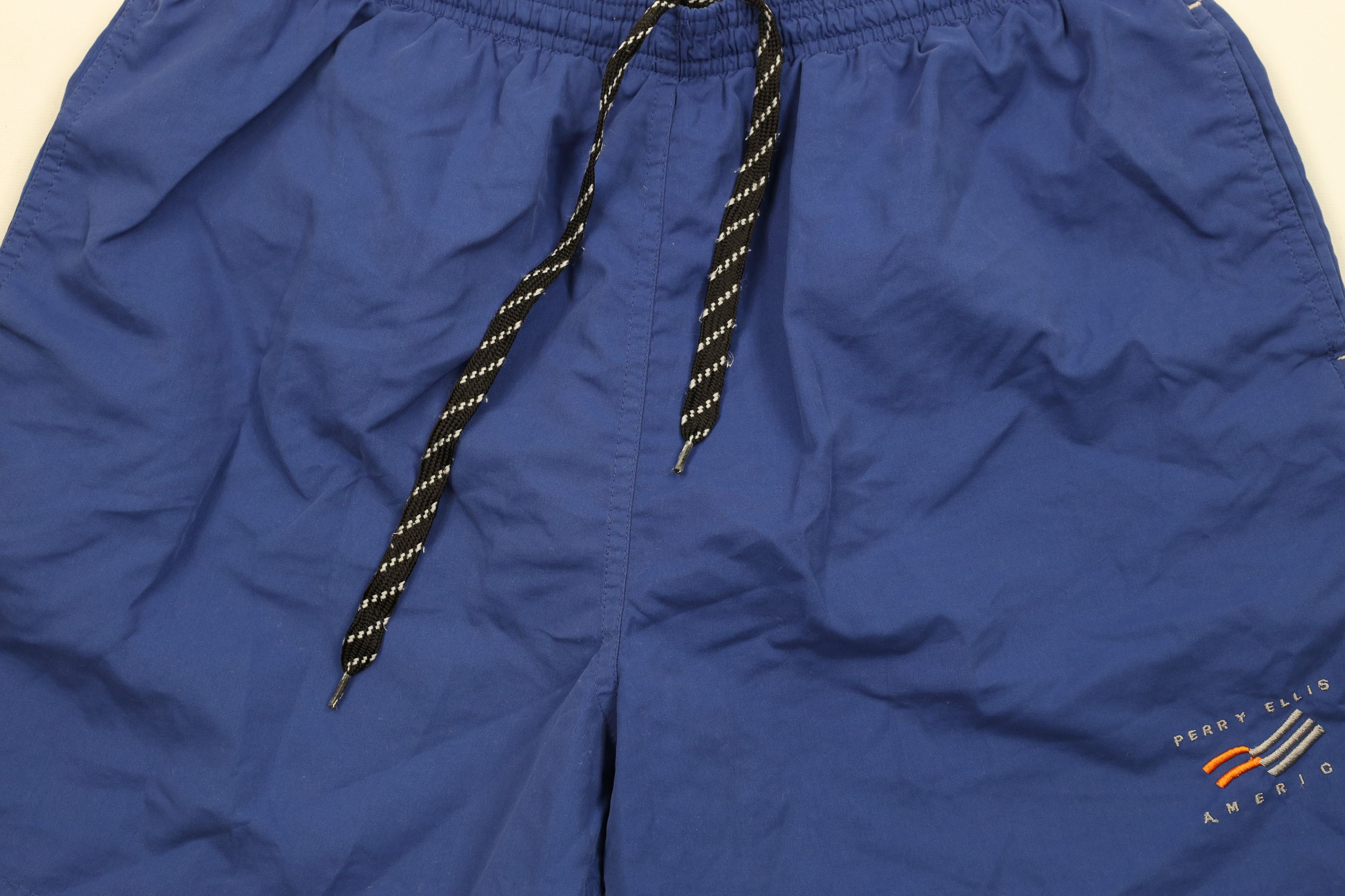 Vintage Vintage 90s Perry Ellis America Spell Lined Shorts Trunks Size US 34 / EU 50 - 3 Thumbnail