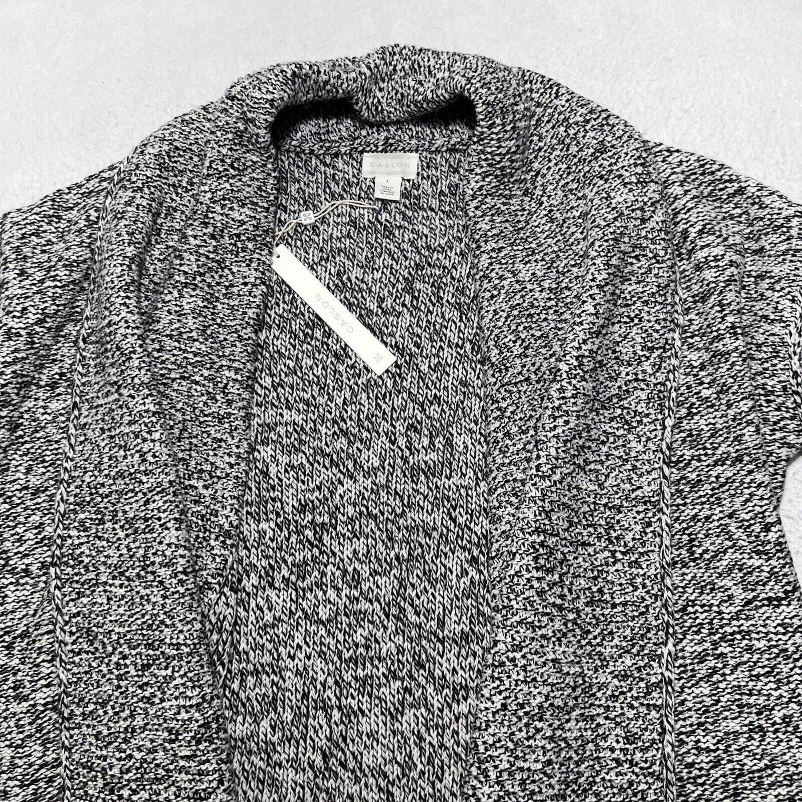 Nordstrom Caslon Women's Small Alpaca Blend Oversized Cardigan Sweater Size S / US 4 / IT 40 - 2 Thumbnail