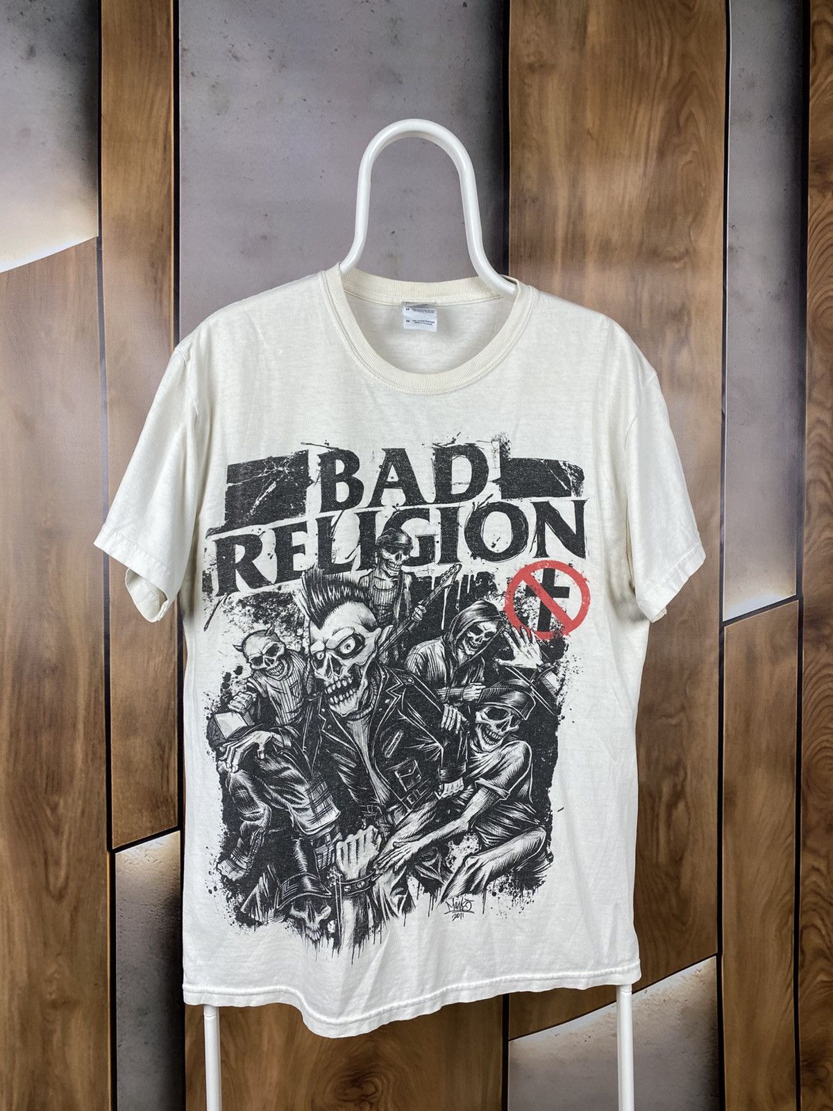 💀Vintage 2011 T-Shirt Bad Religion Rock Band Tour VTG Tee💀