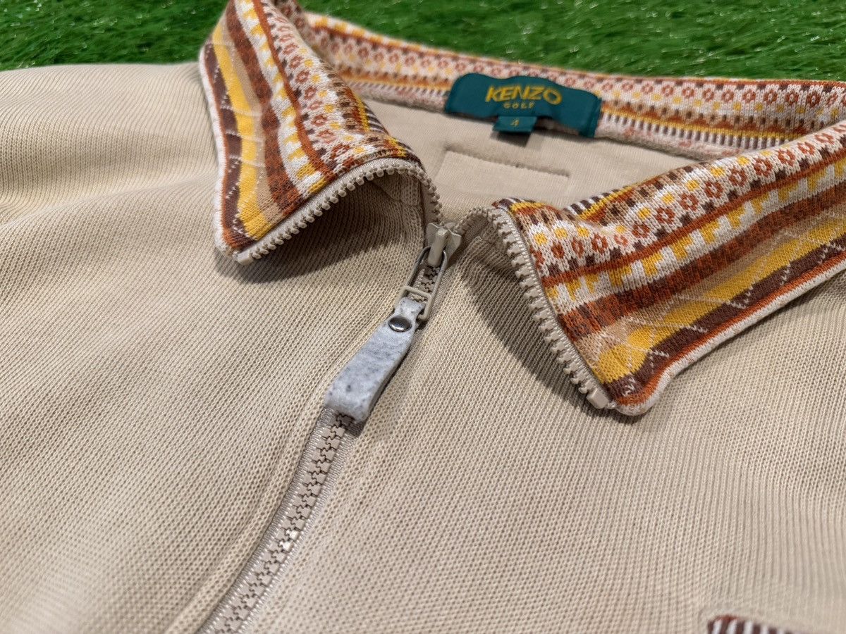 Kenzo Vintage Kenzo Golf Pullover 1/4 Zip Sweatshirt Sweater Size US L / EU 52-54 / 3 - 6 Thumbnail