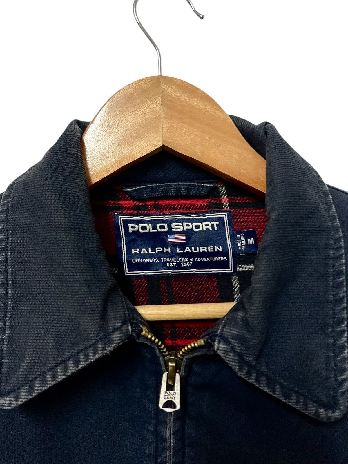 Polo Ralph Lauren × Ralph Lauren × Vintage 🔥Vtg Polo Sport Ralph Lauren Jacket Newsboy Workwear Size US M / EU 48-50 / 2 - 6 Thumbnail