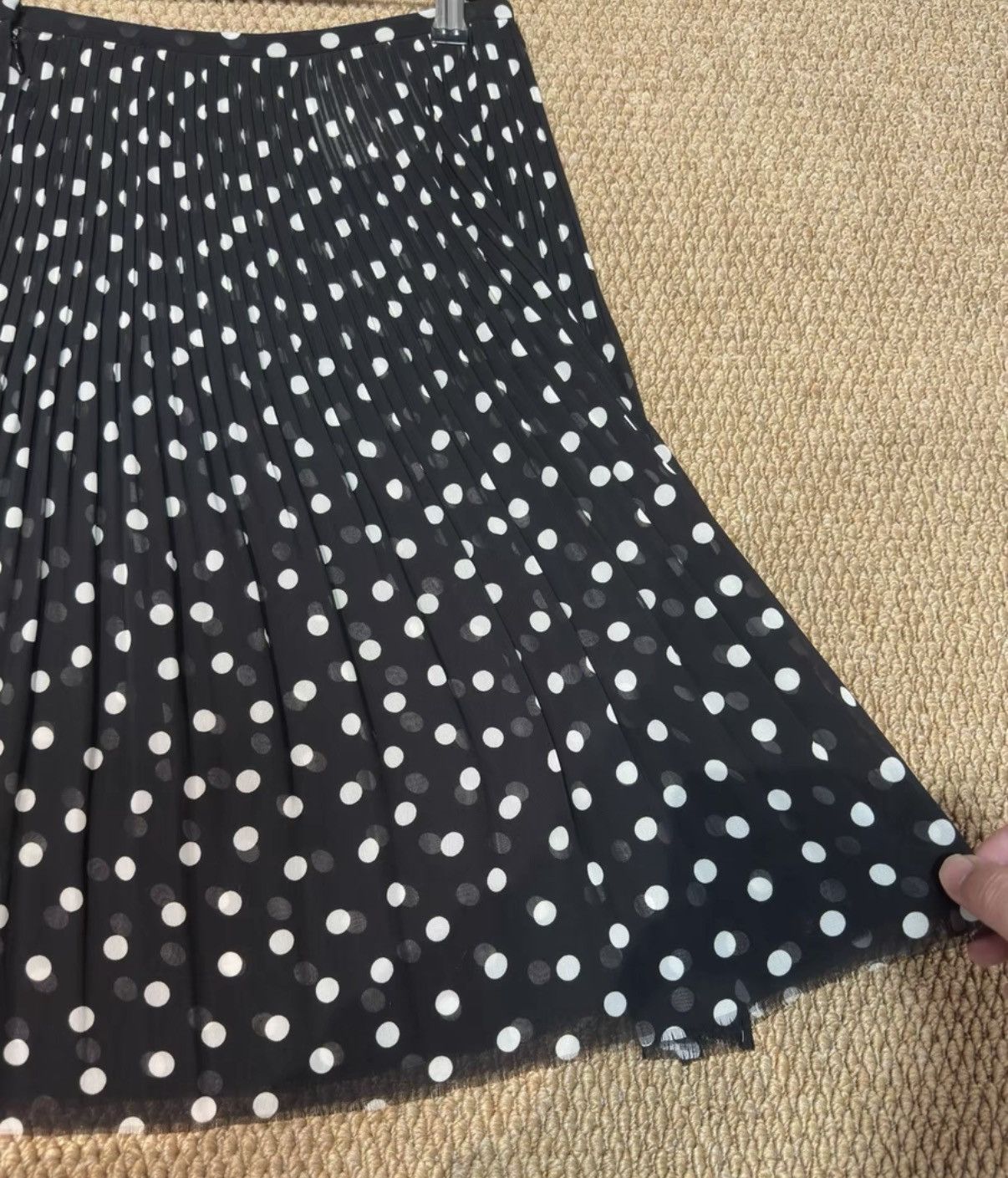 Comme des Garcons COMME des GARÇONS Polka Dot Pleated Skirt K23 Size 25" / US 0 / IT 36 - 3 Thumbnail