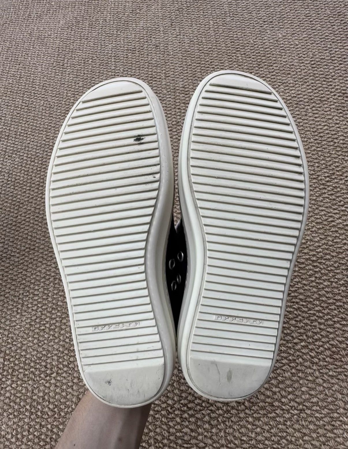 Rick Owens Rick Owens DRKSHDW Low Ramones K37 Size US 5 / IT 35 - 8 Thumbnail