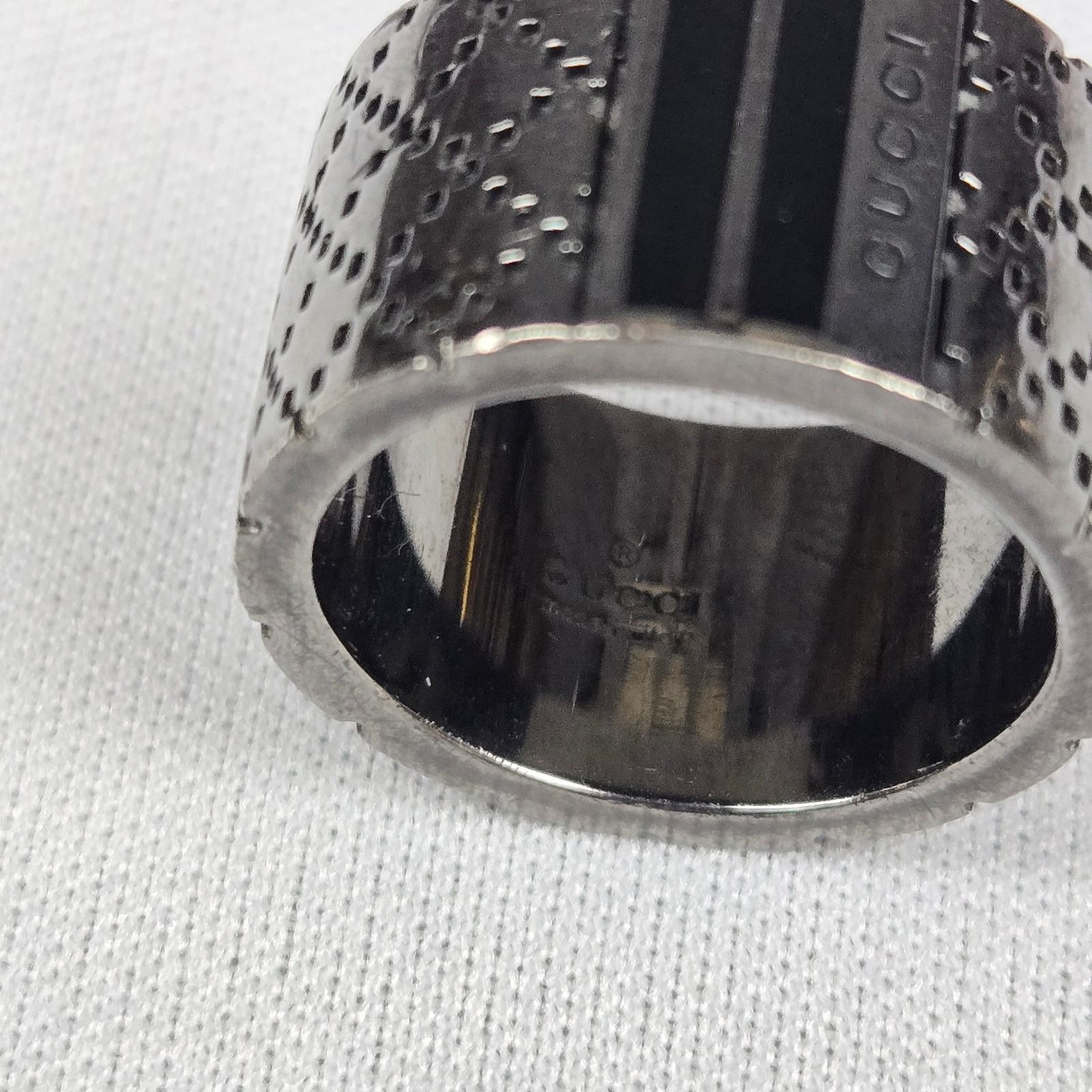 Gucci Gucci Diamante .925 Silver Ring Size ONE SIZE - 7 Thumbnail