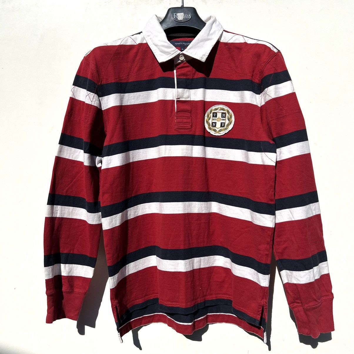 Tommy Hilfiger Tommy Hilfiger rugby sweatshirt long sleeve Size US XL / EU 56 / 4 - 1 Thumbnail