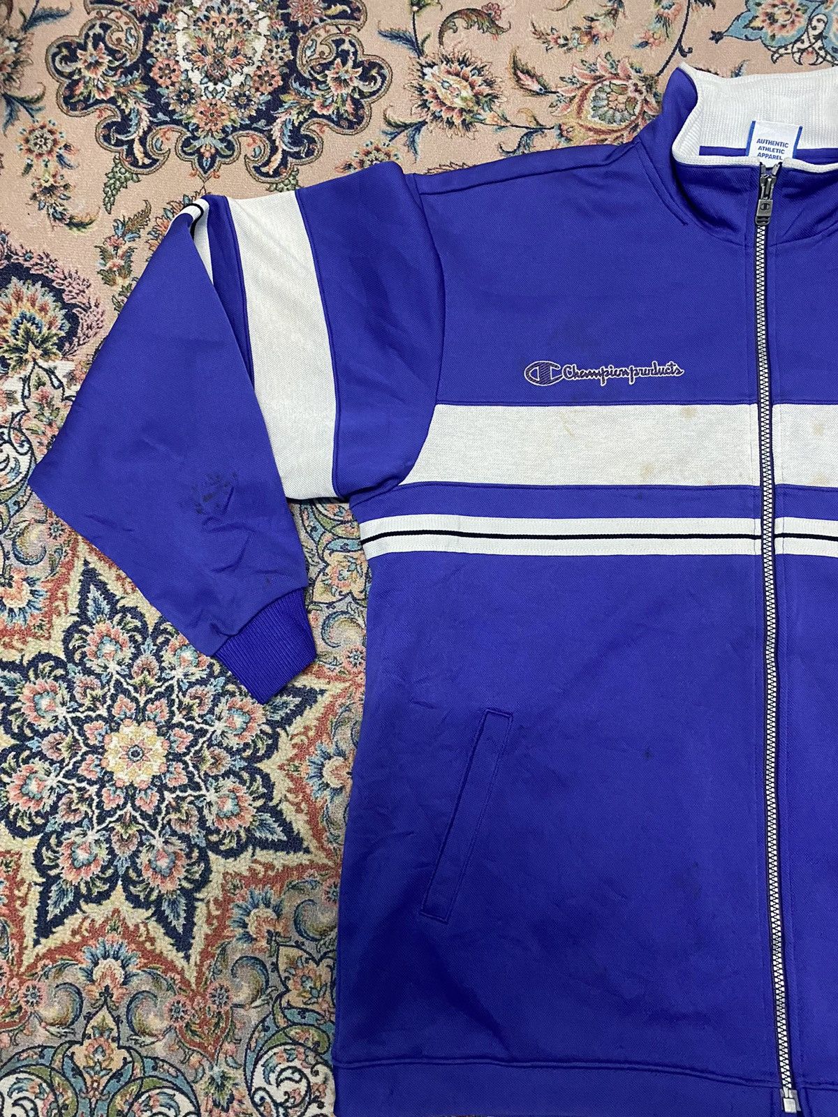 Champion × Japanese Brand Champion zipper stripe 🚀 Size US L / EU 52-54 / 3 - 7 Thumbnail