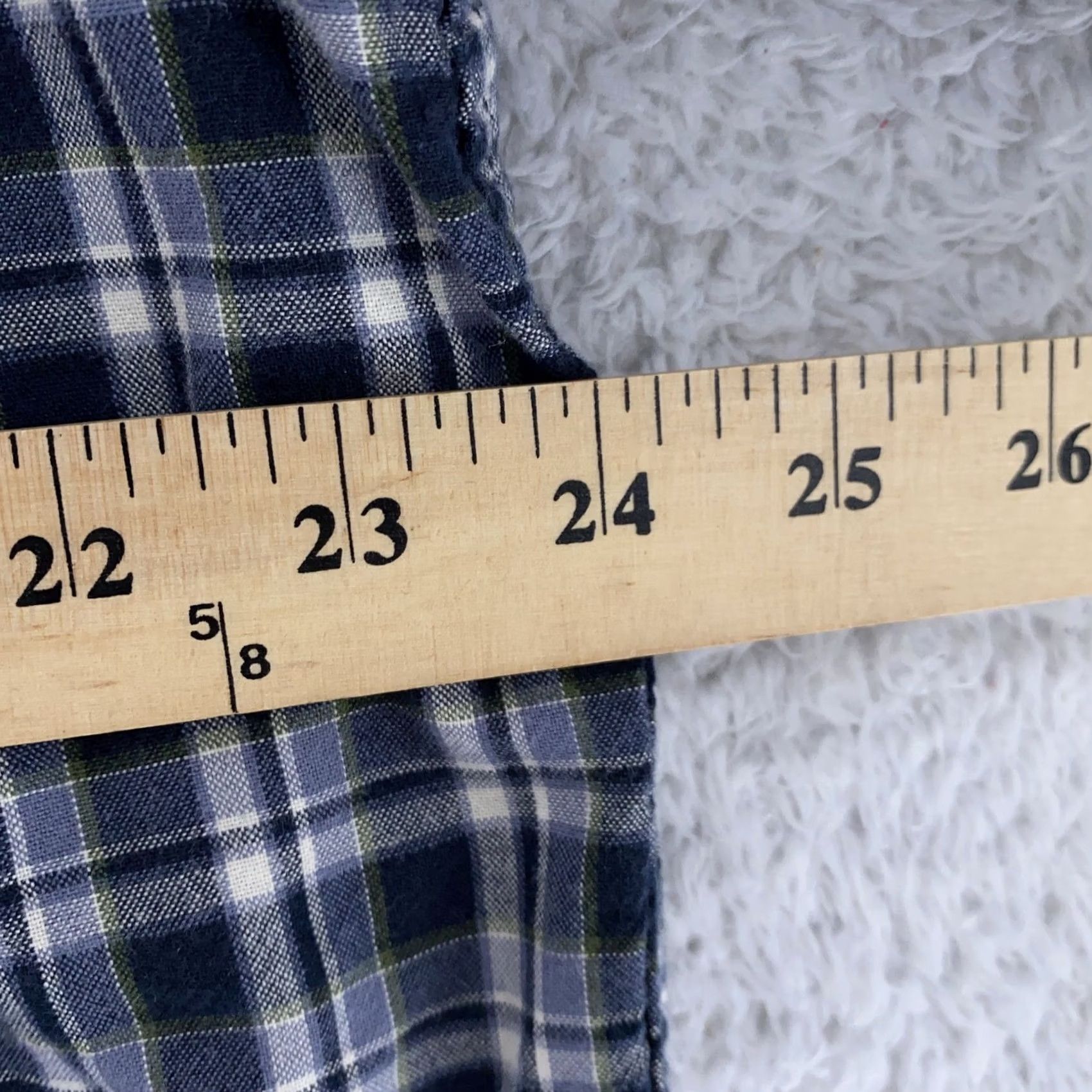 Carhartt Carhartt Shirt Mens XL Blue Plaid Short Sleeve Button Down Relaxed Fit Cotton Size US XL / EU 56 / 4 - 5 Thumbnail