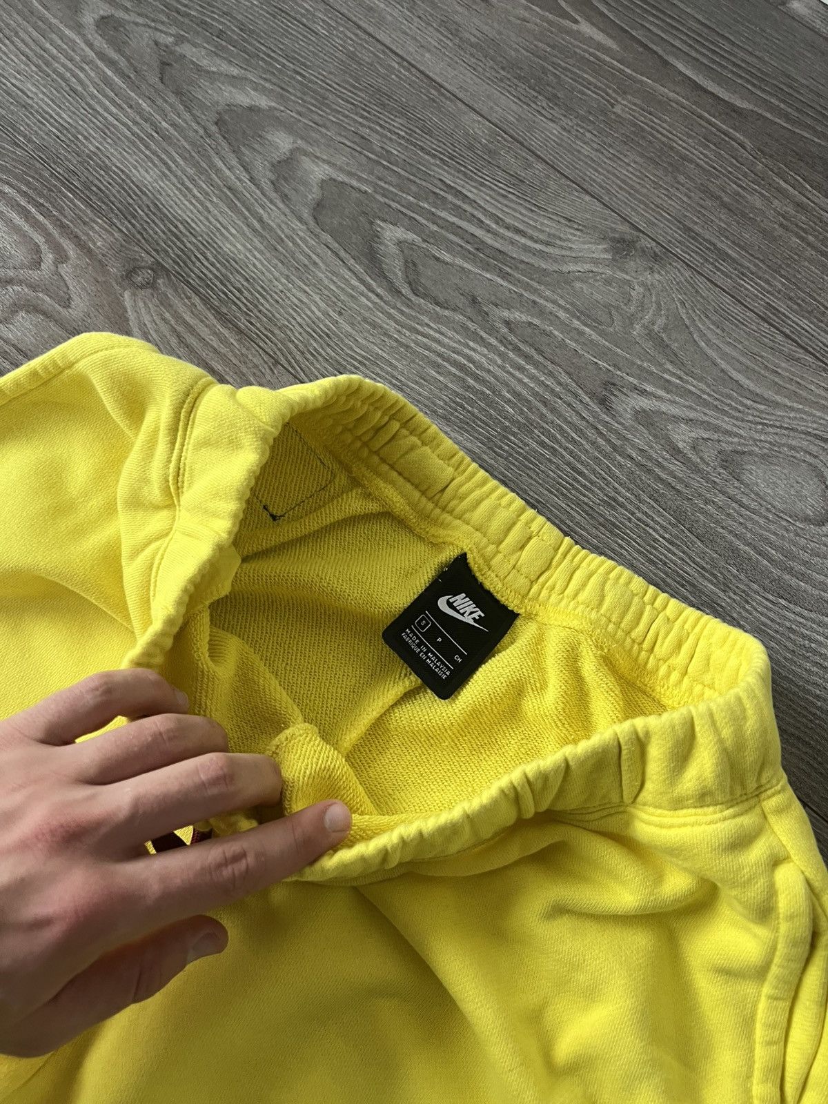 Nike ‼️Nike Sportswear NSW 253 Yellow Cotton Joggers‼️ Size US 32 / EU 48 - 10 Thumbnail