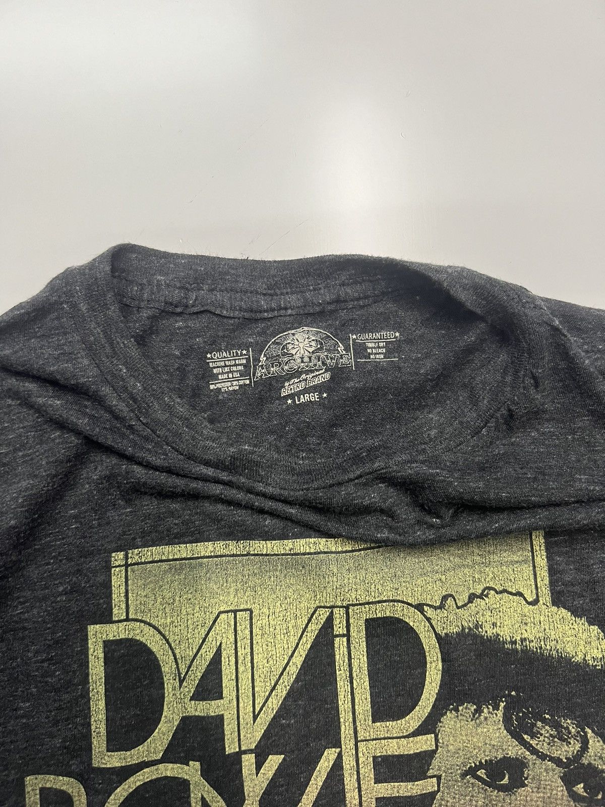 Vintage 🔥VINTAGE DAVID BOWIE TSHIRT Size US L / EU 52-54 / 3 - 5 Thumbnail