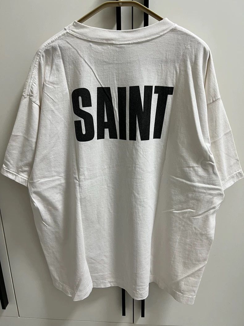 Saint Michael Saint Michael Friends co-branded white short sleeves Size US XL / EU 56 / 4 - 2 Thumbnail