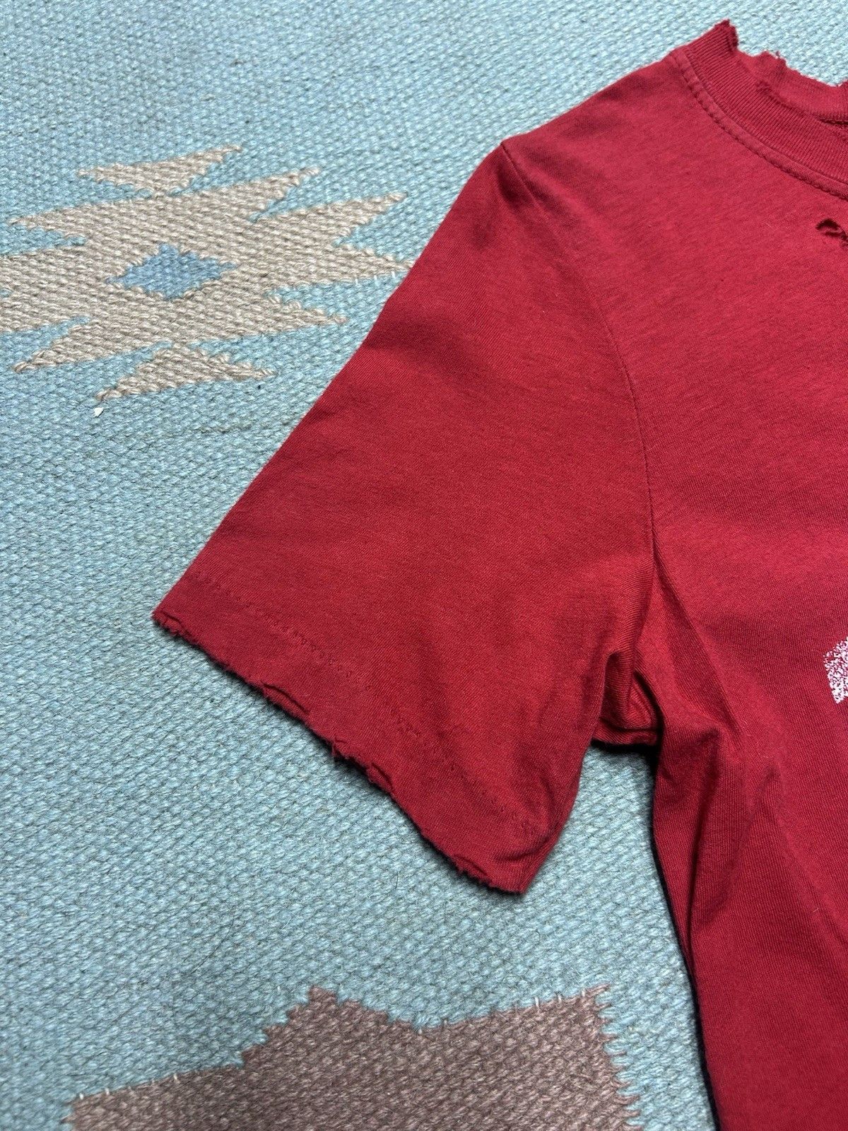Vintage Vtg 90s t shirt BAMA Alabama distressed women’s baby tee XS Size XS / US 0-2 / IT 36-38 - 7 Thumbnail