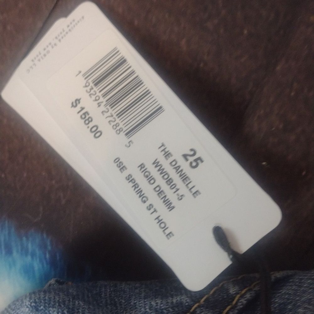WeWoreWhat Weworewhat the Danielle high rise straight jeans size 25 Size 25" / US 0 / IT 36 - 5 Thumbnail
