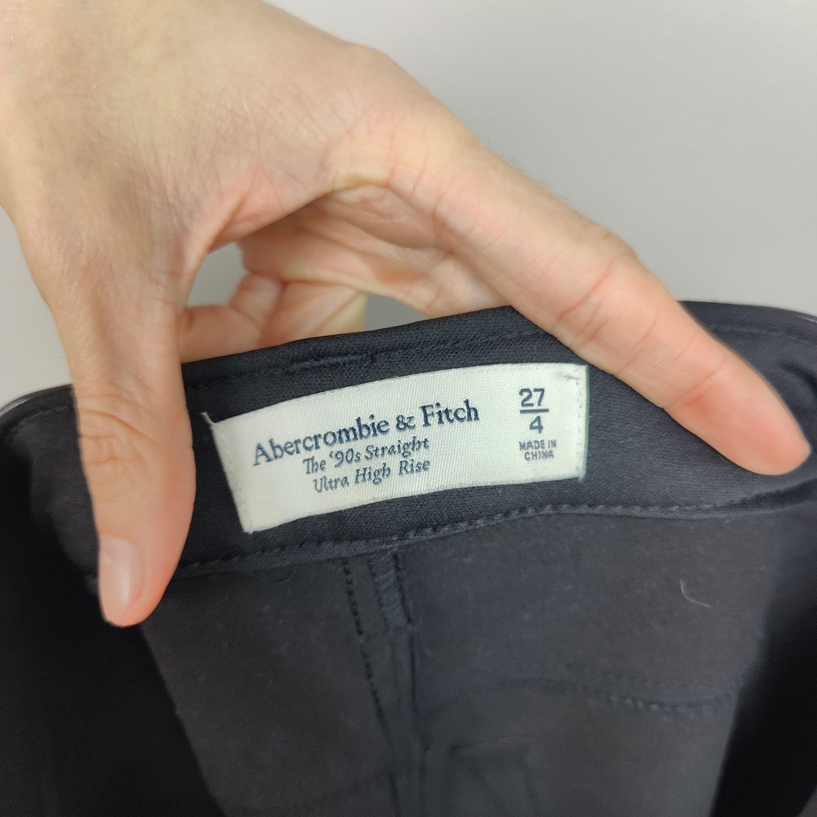 Abercrombie & Fitch Abercrombie & Fitch The Ankle Straight Ultra High Rise Size 27" / US 4 / IT 40 - 8 Thumbnail