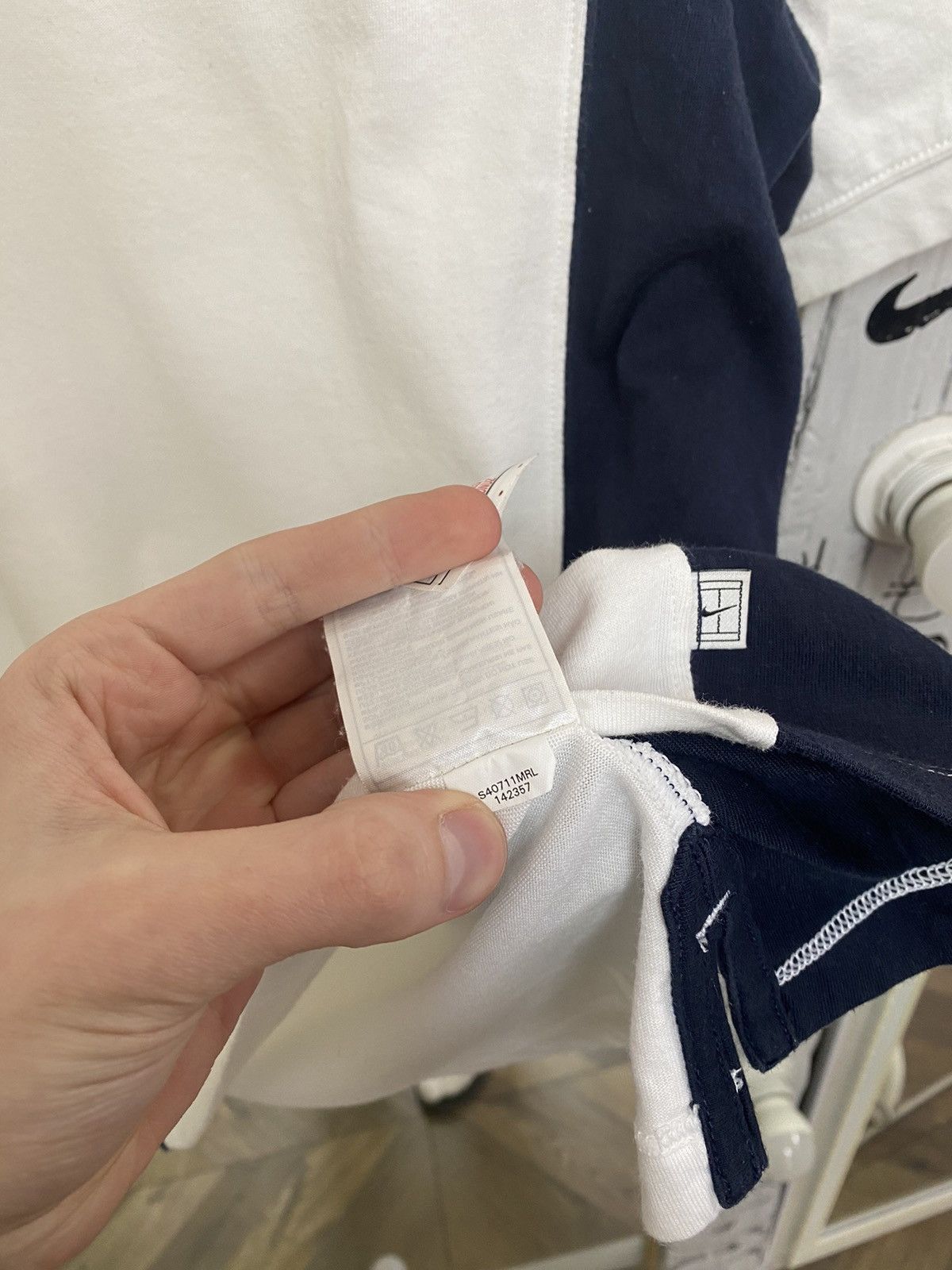 Nike × Vintage Vintage Nike Tennis Polo Shirt Size US L / EU 52-54 / 3 - 10 Thumbnail