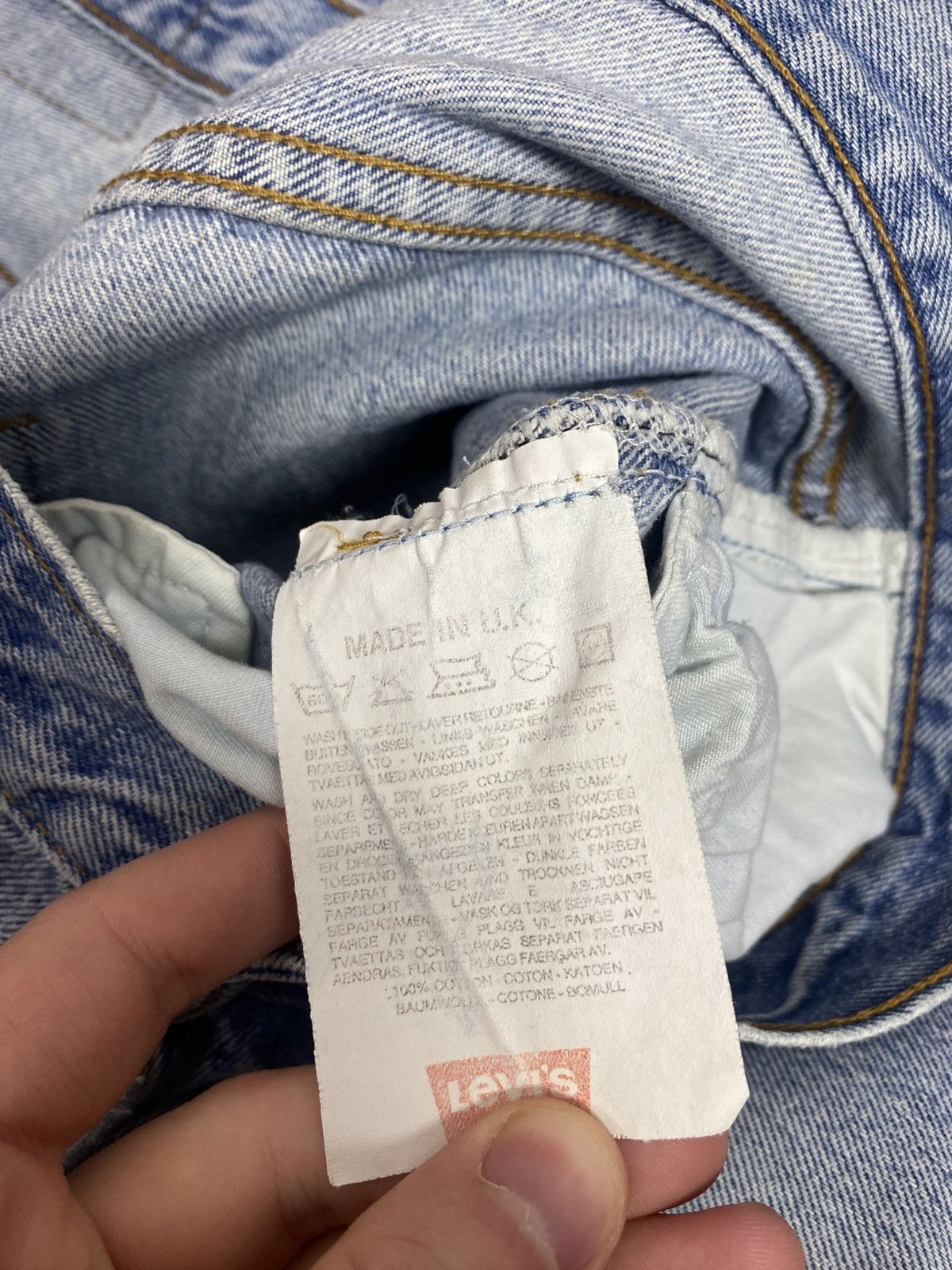 Levi's Vintage 90s LEVIS 501 jeans denim Size US 36 / EU 52 - 10 Thumbnail