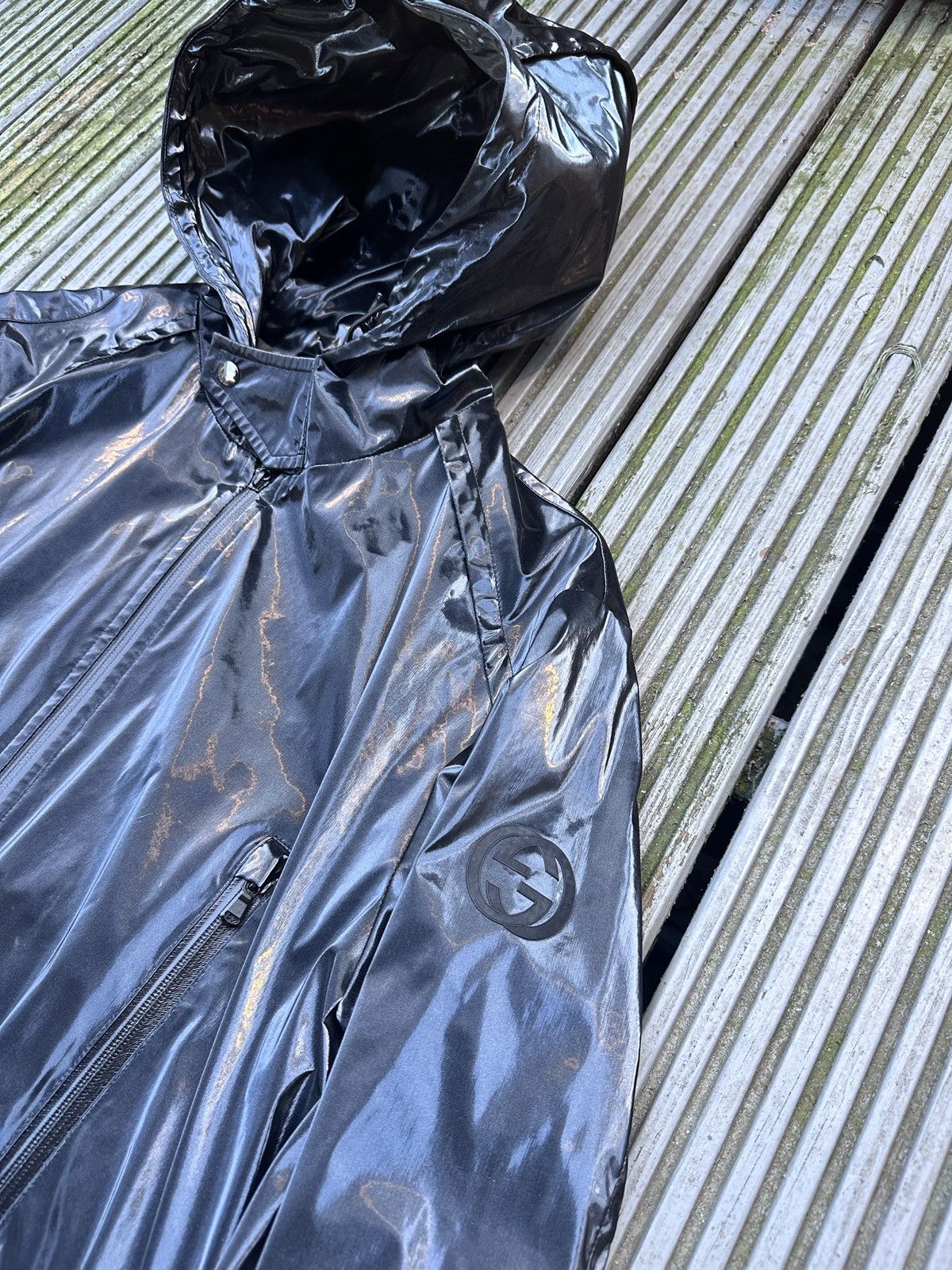 Gucci × Tom Ford Gucci x Tom Ford Rain Bomber Size US L / EU 52-54 / 3 - 2 Thumbnail