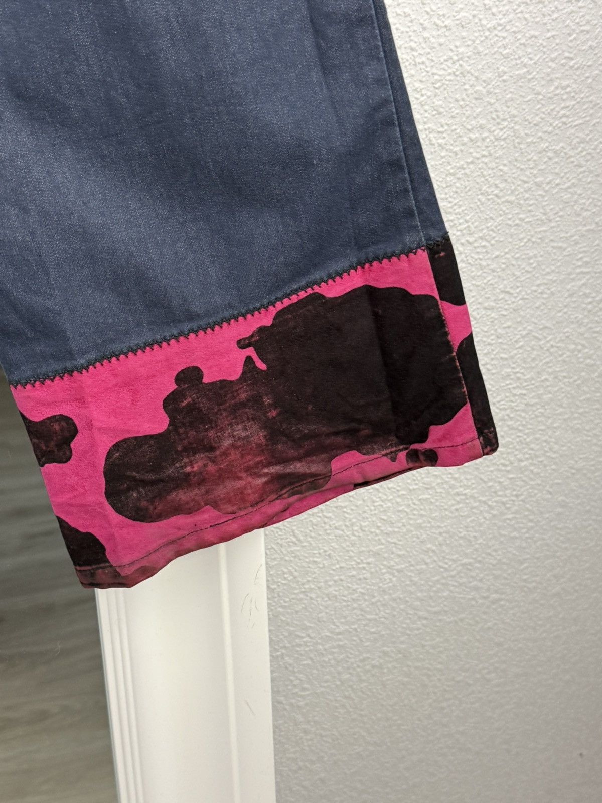 Gianfranco Ferre Archive Gianfranco Ferre Pants 1979 Flared Camo Leo Print Size 32" / US 10 / IT 46 - 14 Thumbnail