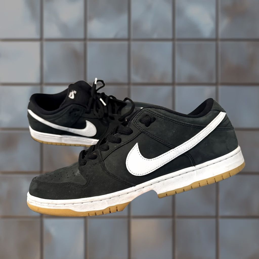 Nike Nike Sneaker Mens Black Dunk Low Pro Men Gum CD2563 Size READ DESCRIPTION Size US 13 / EU 46 - 1 Thumbnail