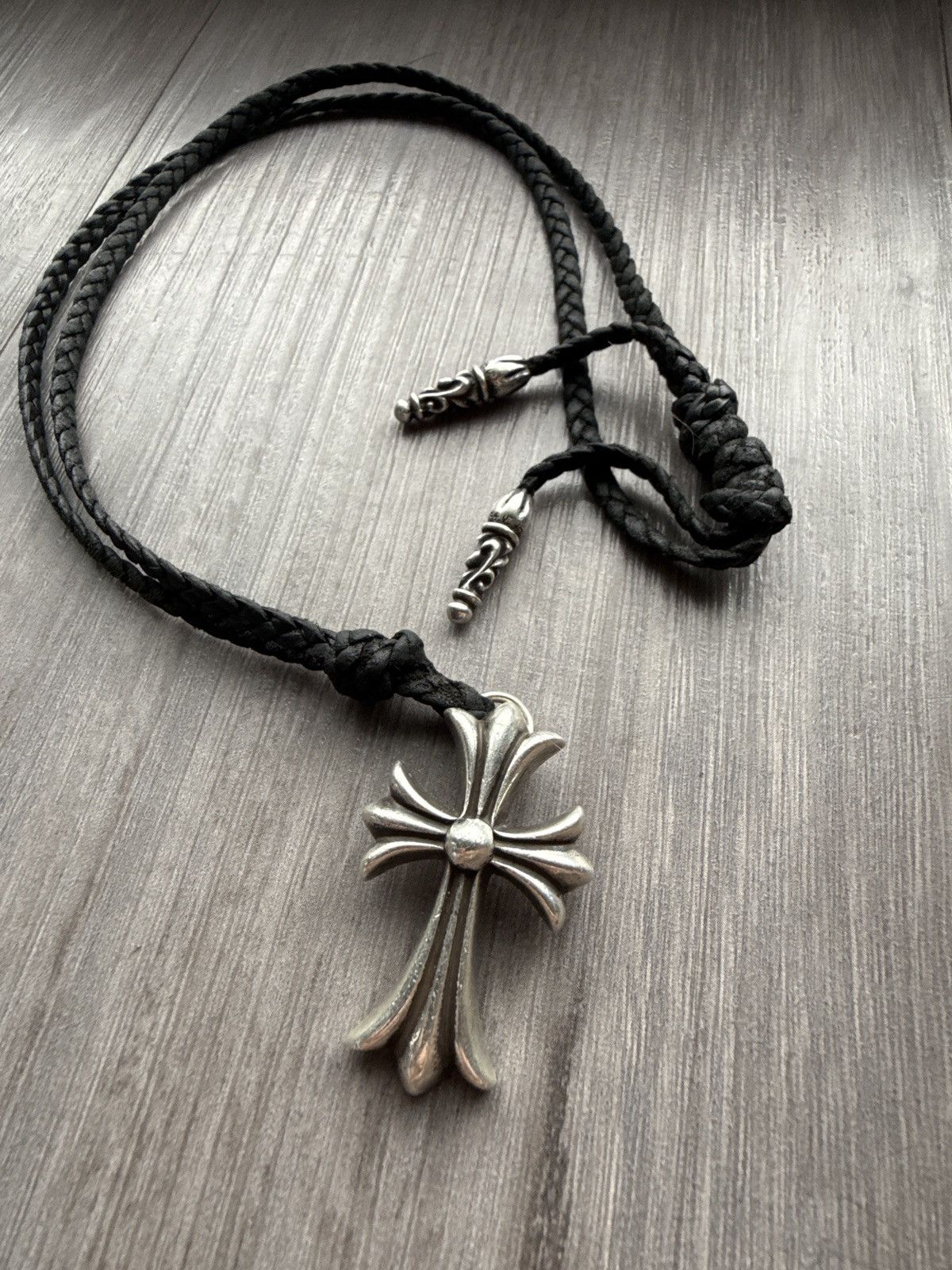 Chrome Hearts Chrome hearts leather necklace Size ONE SIZE - 1 Thumbnail