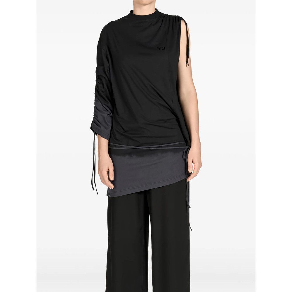 Y-3 BLACK Tops - T-shirts & Jerseys