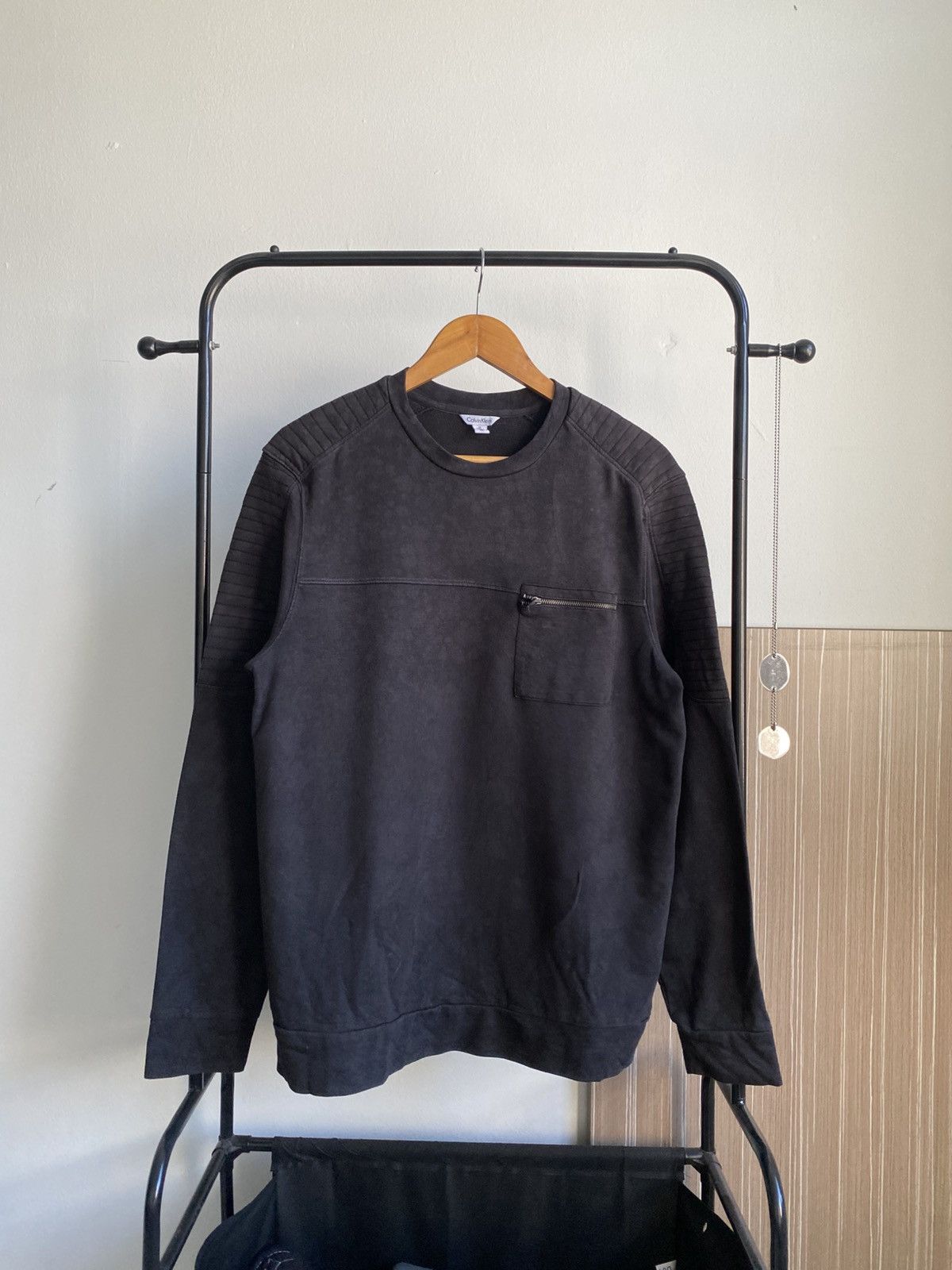 Calvin Klein Calvin Klein Double Line Shoulder Pad Long sleeve shirt Size US M / EU 48-50 / 2 - 1 Thumbnail