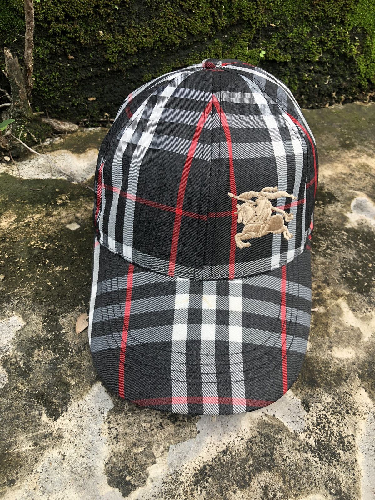 Burberry × Vintage Vintage Burberrys Nova Check Hats Made In England Size ONE SIZE - 2 Thumbnail