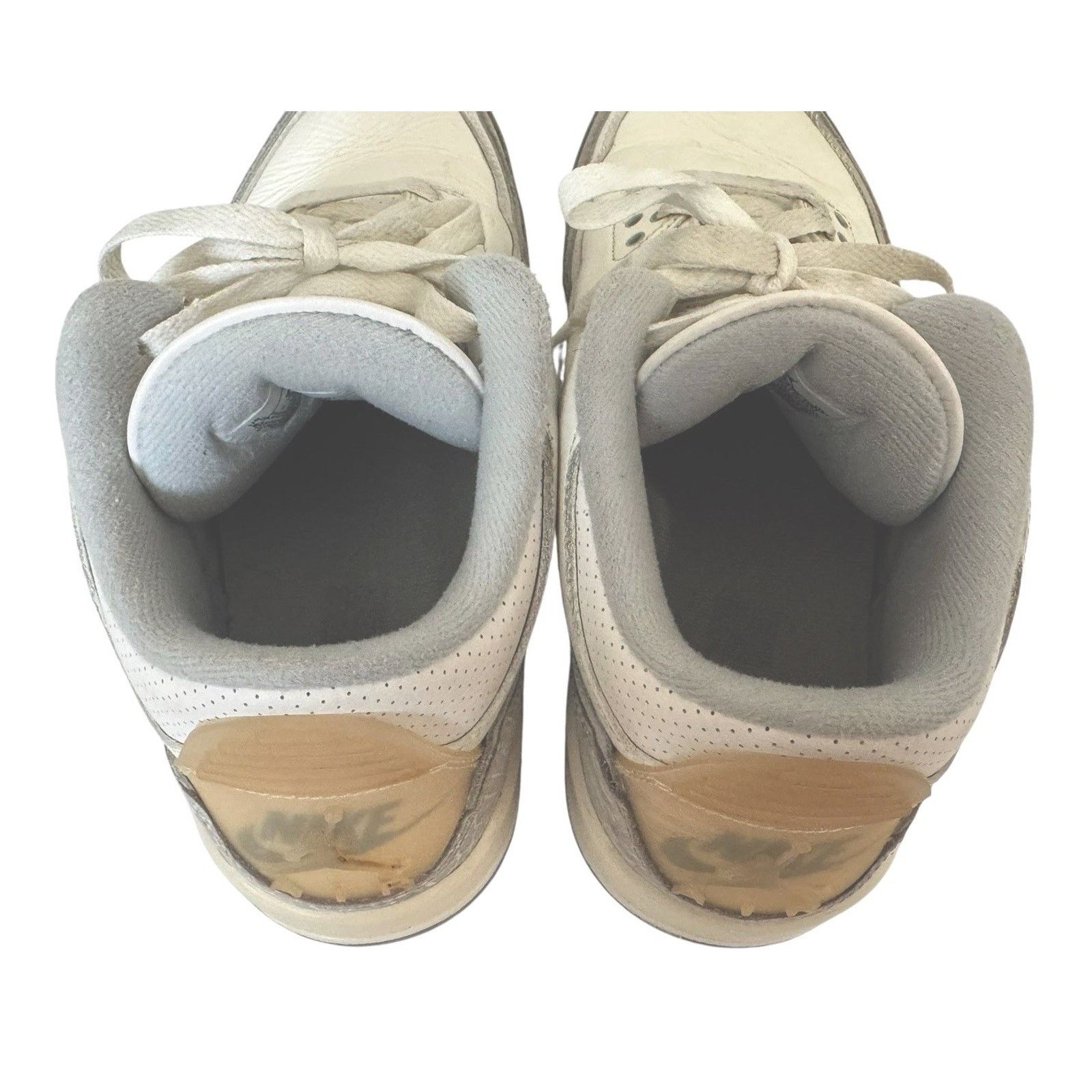 Nike NIKE AIR JORDAN 3 Retro Craft Ivory Shoes LIMITED EDITION Size US 8.5 / EU 41-42 - 10 Thumbnail