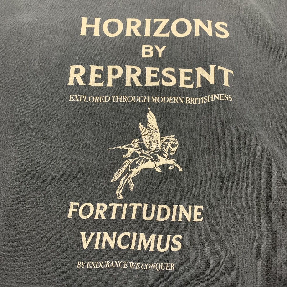 Represent Clo. Represent Large Horizons Aged Black Sweater Sweatshirt Size US L / EU 52-54 / 3 - 3 Thumbnail