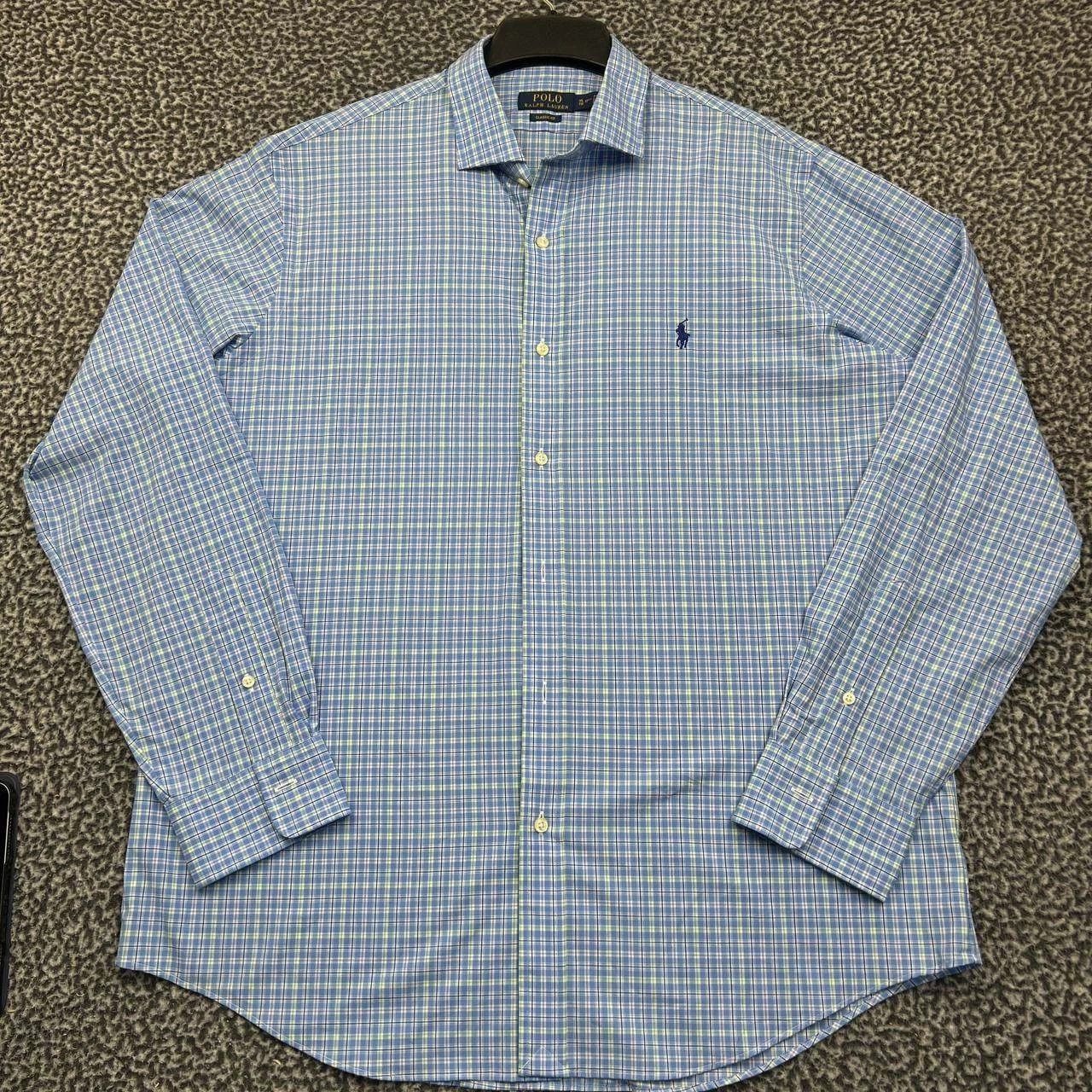 Polo Ralph Lauren Polo Ralph Lauren Button Up Shirt Men 17 1/2 Plaid XL Size US XL / EU 56 / 4 - 1 Thumbnail