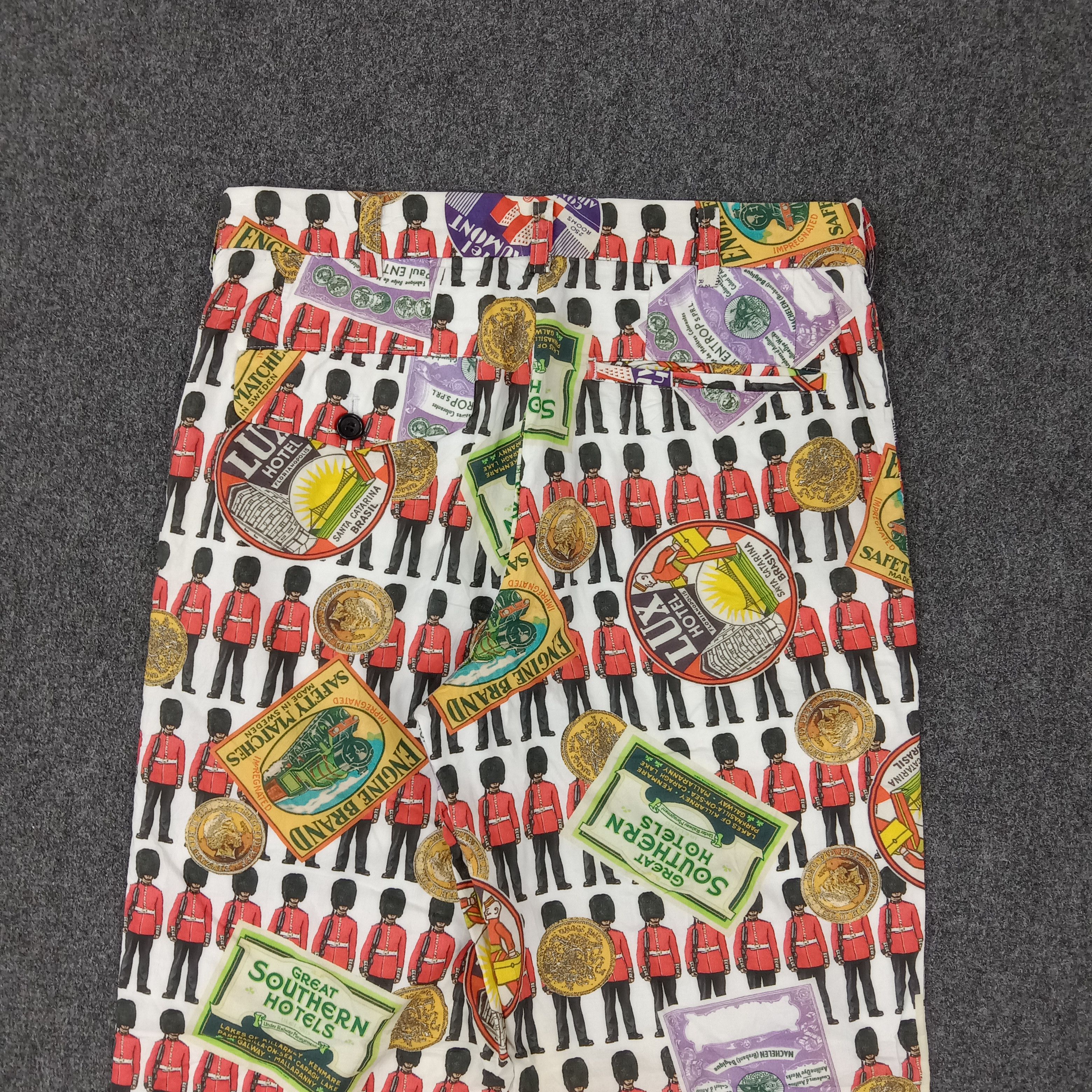 Comme des Garcons × Japanese Brand × Vintage Comme des Garcons Tricot Japanese Designer Fullprint Pants Size US 28 / EU 44 - 6 Thumbnail