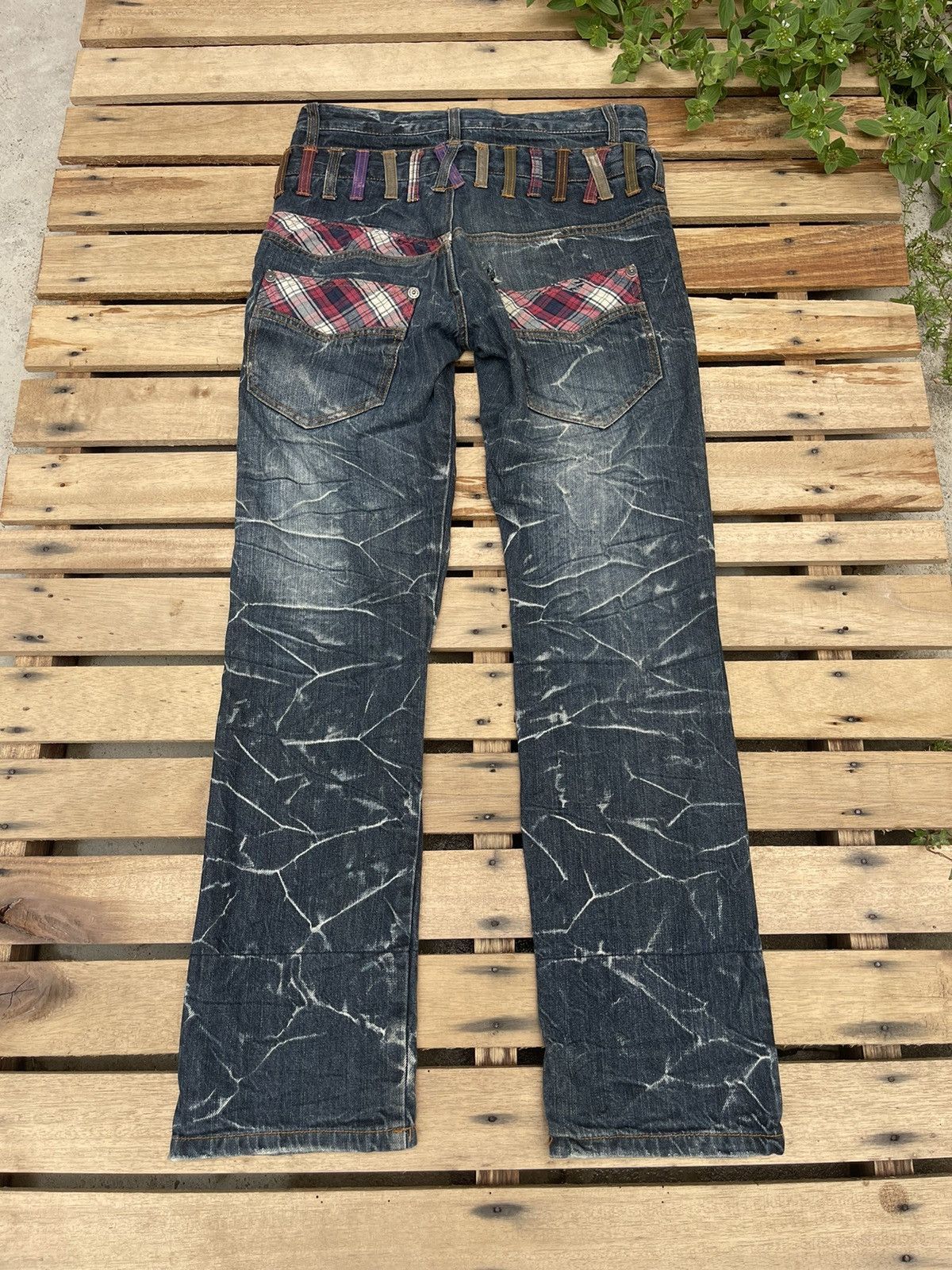 If Six Was Nine × Japanese Brand × Le Grande Bleu (L.G.B.) Japanese Vintage Double Waist If six Was Nine Style Jeans Size US 30 / EU 46 - 2 Thumbnail