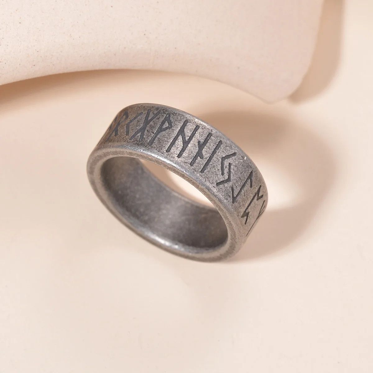 Other Vintage Viking Rune Ring Size ONE SIZE - 4 Thumbnail
