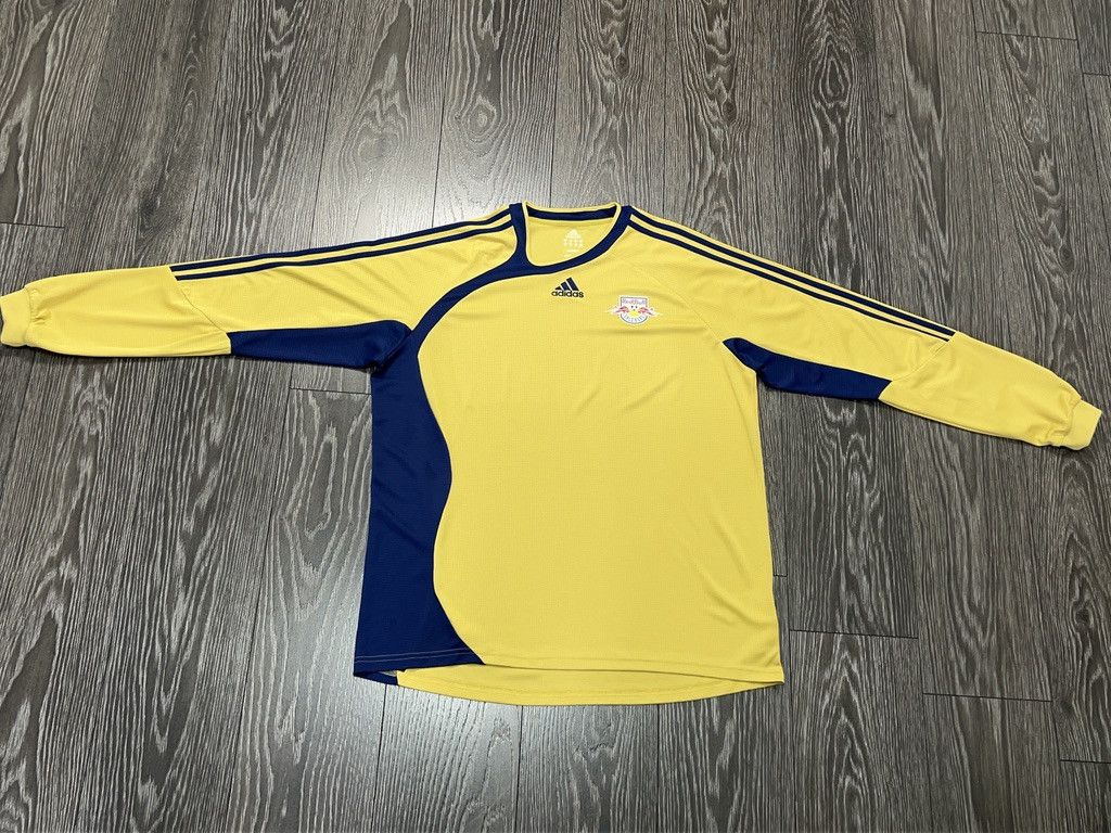 Adidas Red Bull Salzburg 2007 2008 GK Goalkeeper Long Shirt Jersey Size US XL / EU 56 / 4 - 6 Thumbnail