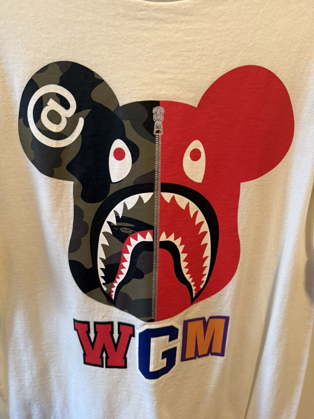 Bape Bape Medicom Bearbrick Shark Tee Shirt XL Size US XL / EU 56 / 4 - 2 Thumbnail