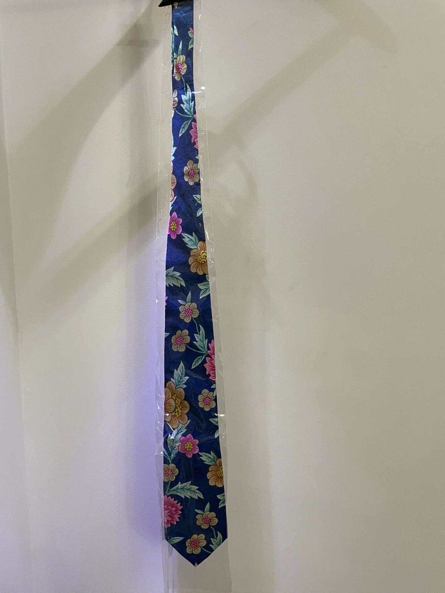 Yohji Yamamoto Yohji Yamamoto Silk Floral Tie Size ONE SIZE - 1 Thumbnail