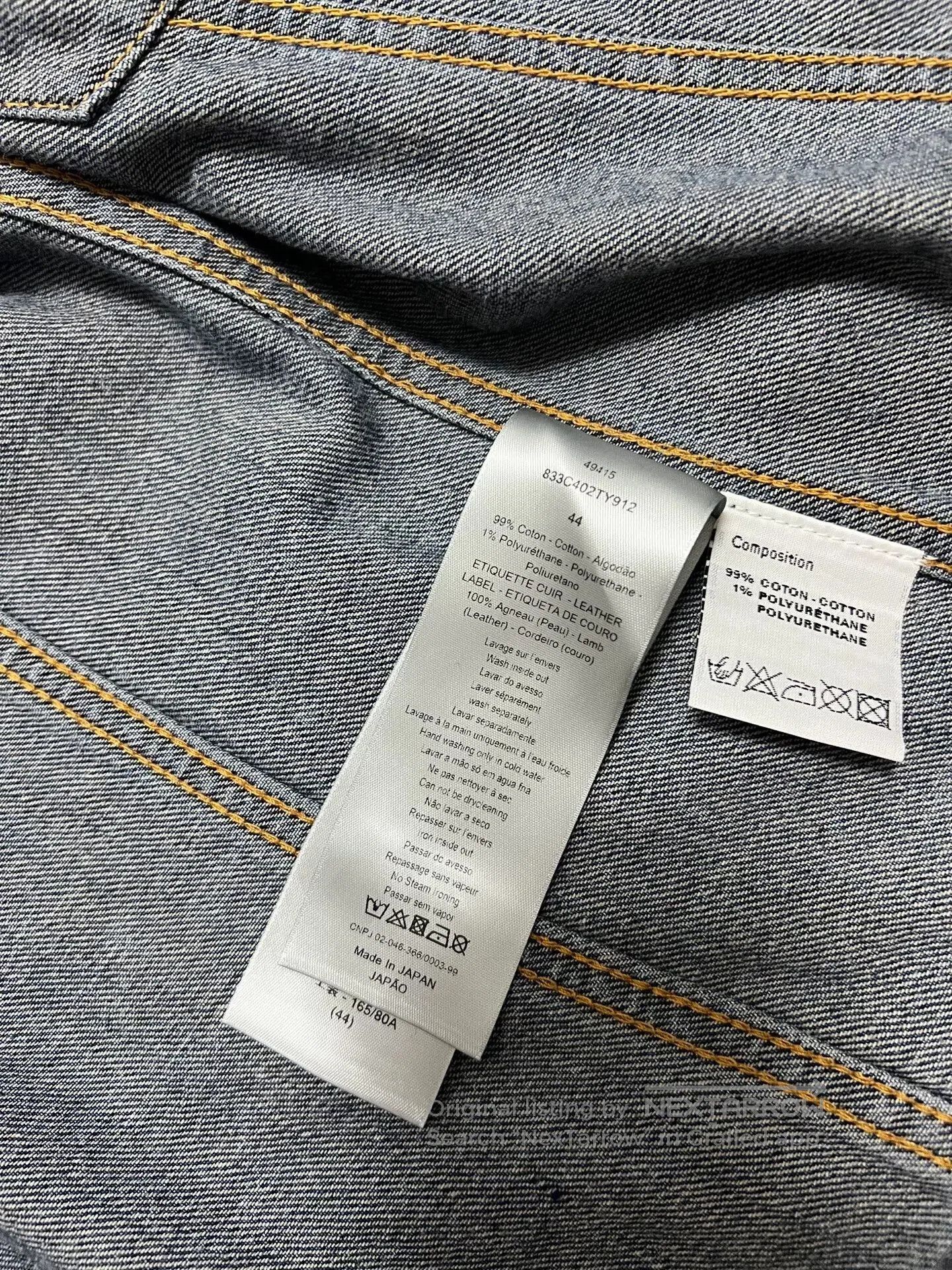 Dior Dior Homme Denim Jacket Size 44. Size US S / EU 44-46 / 1 - 5 Thumbnail