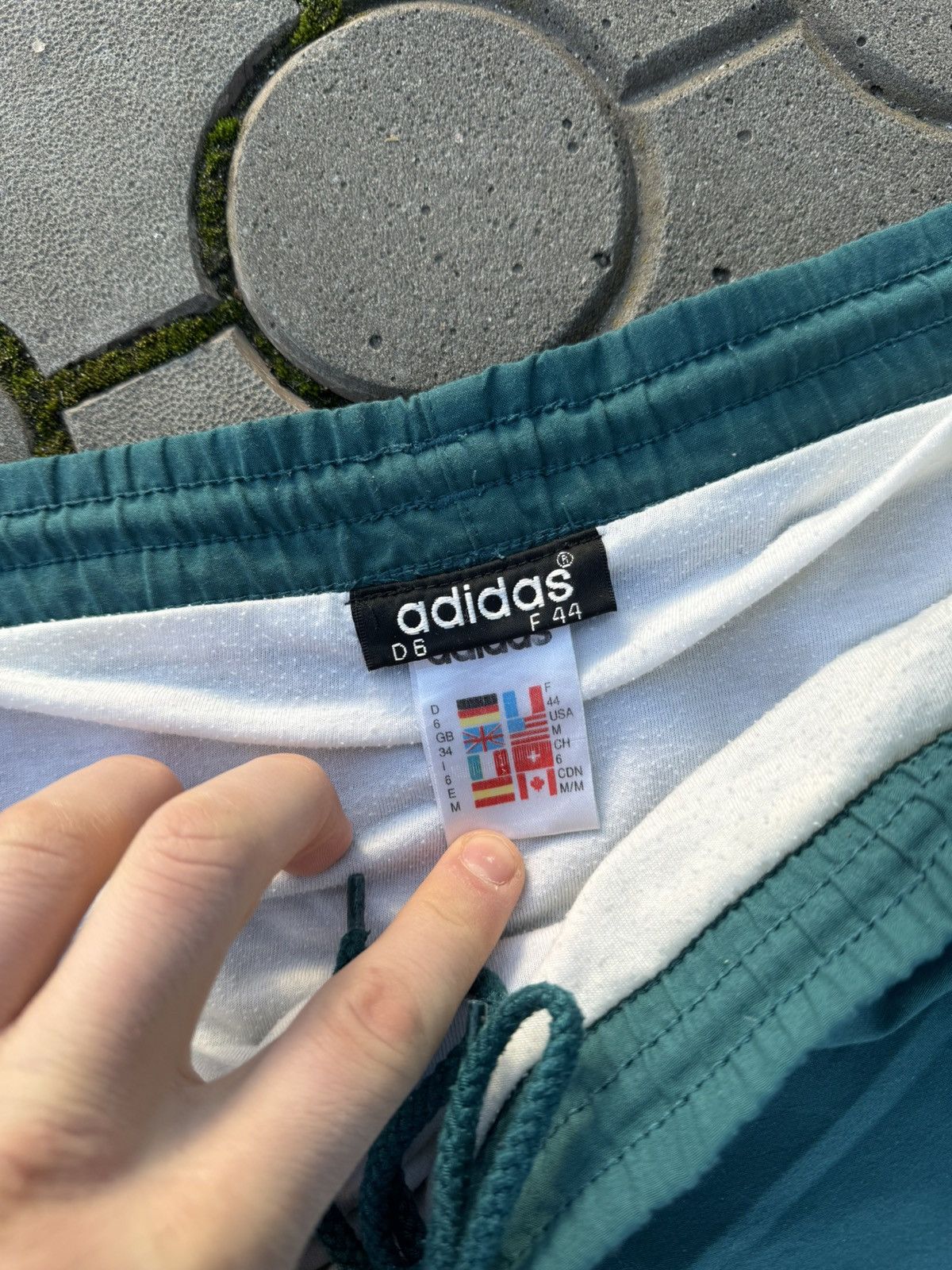 Adidas × Vintage Vintage 90s Adidas Equipment Shorts Y2K style Size US 34 / EU 50 - 4 Thumbnail