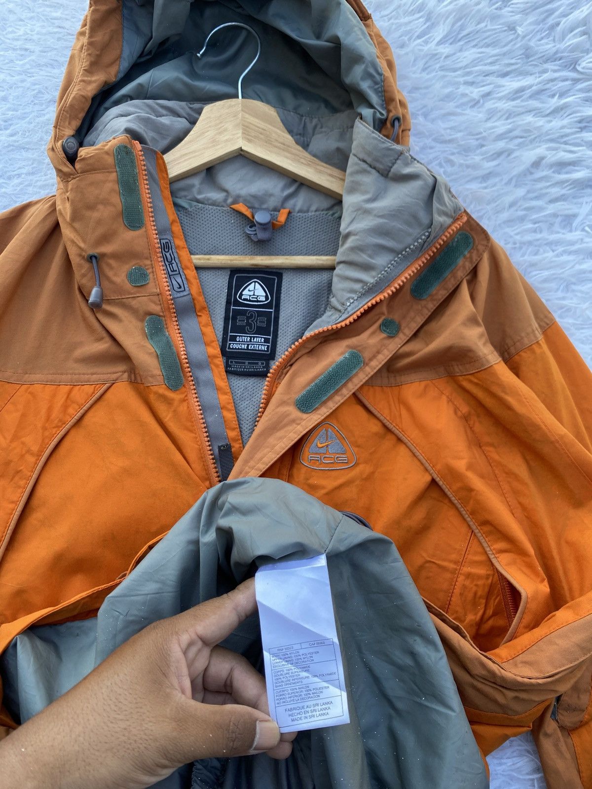 Nike ACG Rare Vintage Nike ACG Storm-FIT Technical Hoodie Jacket Size US L / EU 52-54 / 3 - 13 Thumbnail