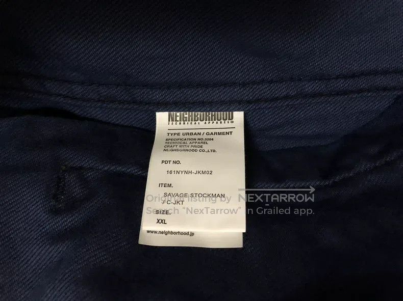 Neighborhood Neighborhood Denim Jacket Size US XL / EU 56 / 4 - 8 Thumbnail