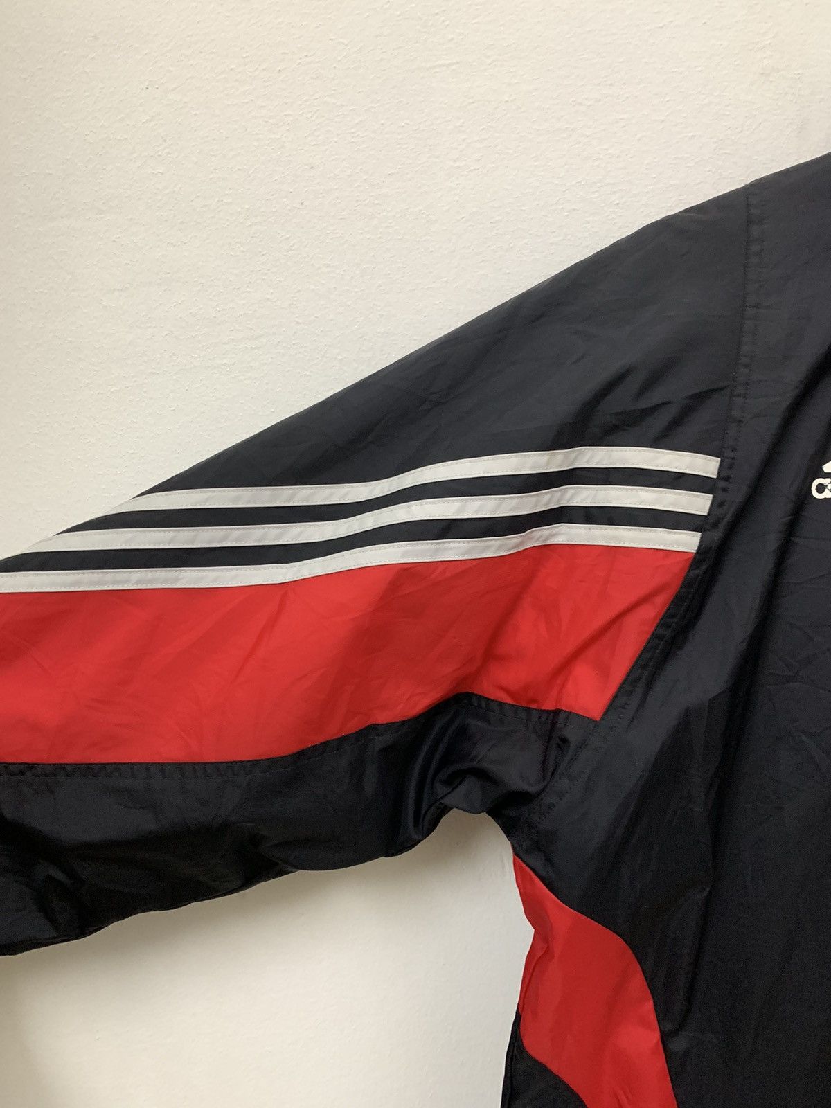 Adidas × Vintage Vintage AC Milan Long Jacket Size US L / EU 52-54 / 3 - 5 Thumbnail
