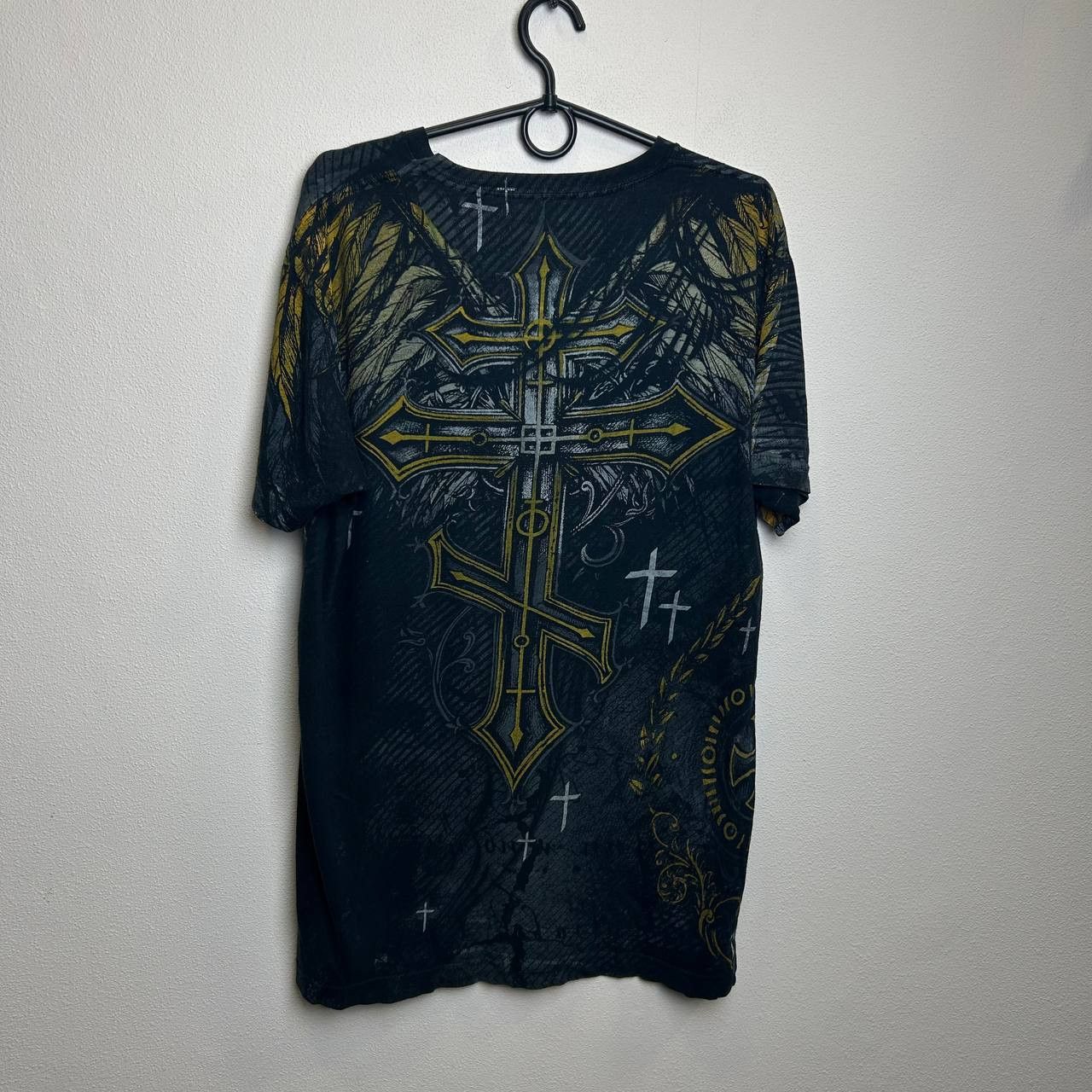 Affliction Vintage Affliction Style overprinted graphic y2k tee Size US M / EU 48-50 / 2 - 7 Thumbnail
