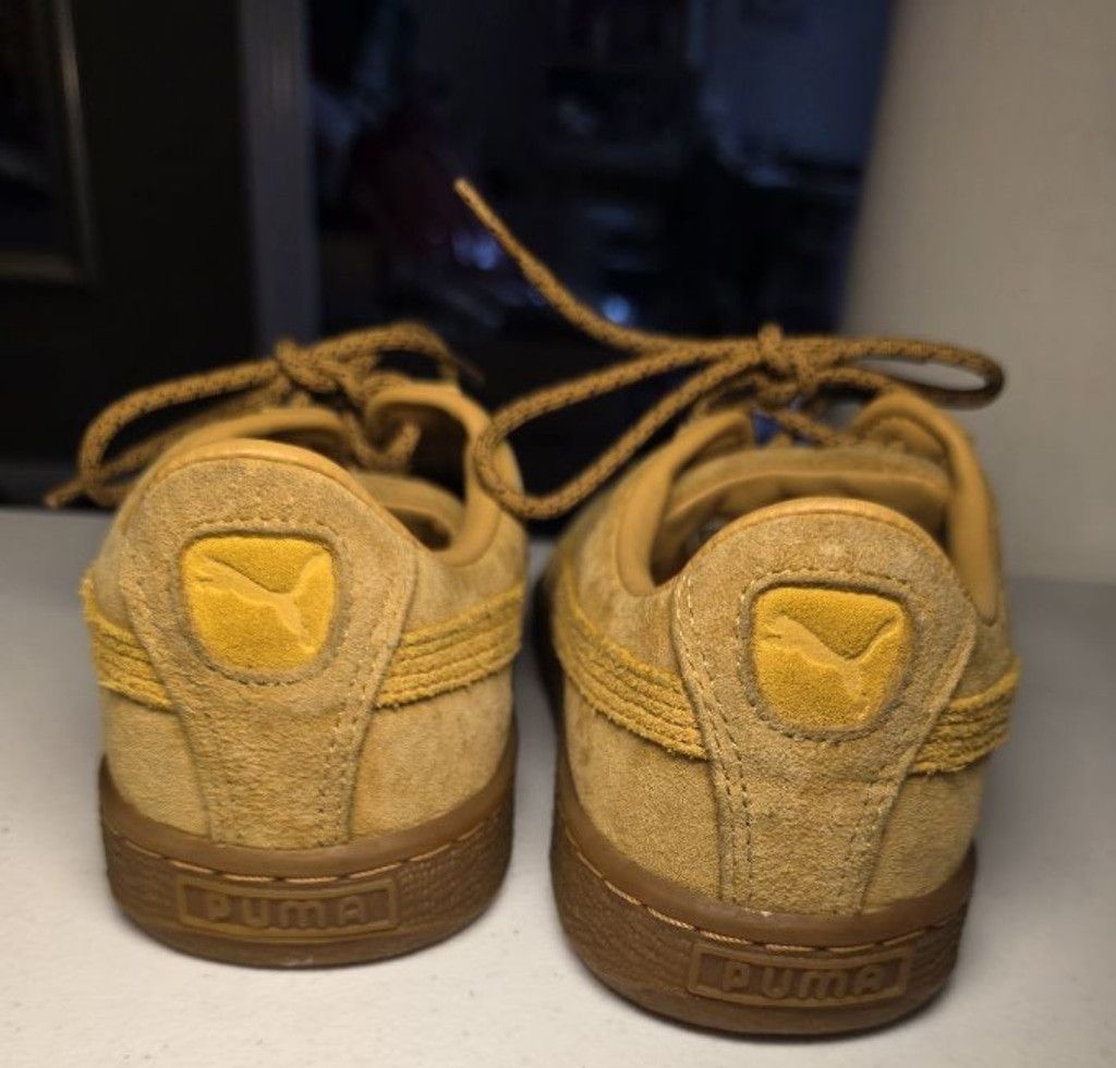 Puma Puma Basket Suede Sneakers Tan Gum Sole Women's US 7C Off Du Size US 7 / IT 37 - 6 Thumbnail